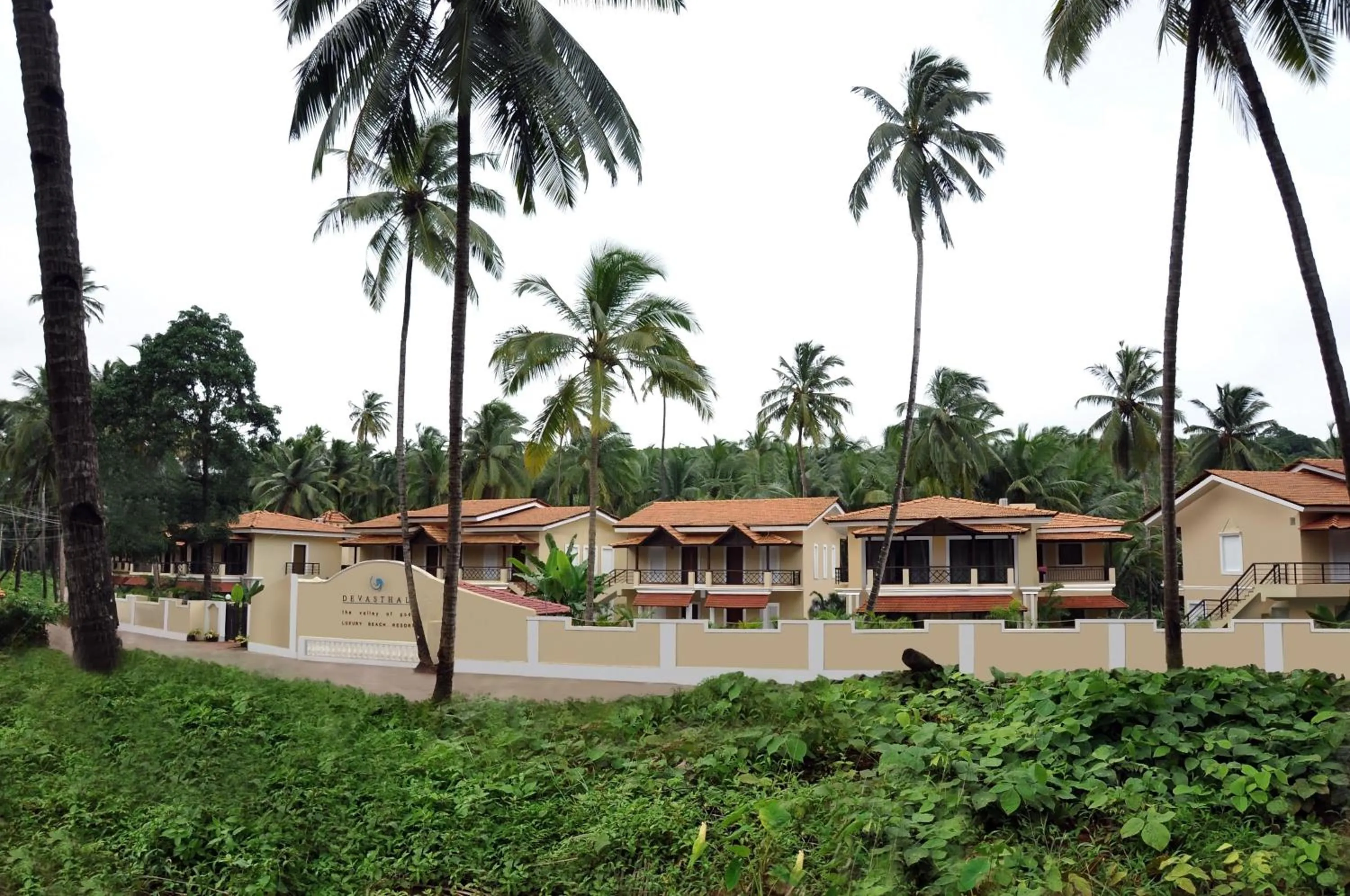 Facade/entrance in Devasthali - The Valley of Gods