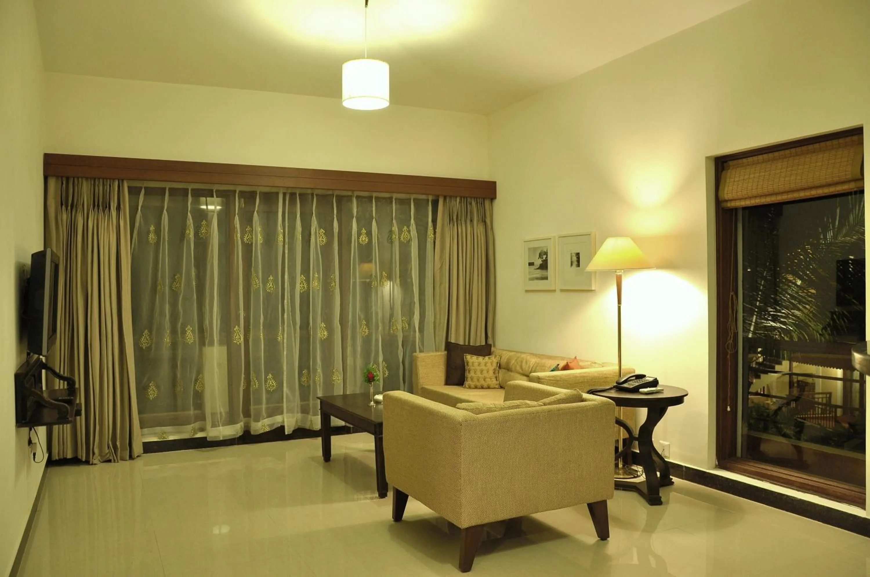 Living room in Devasthali - The Valley of Gods