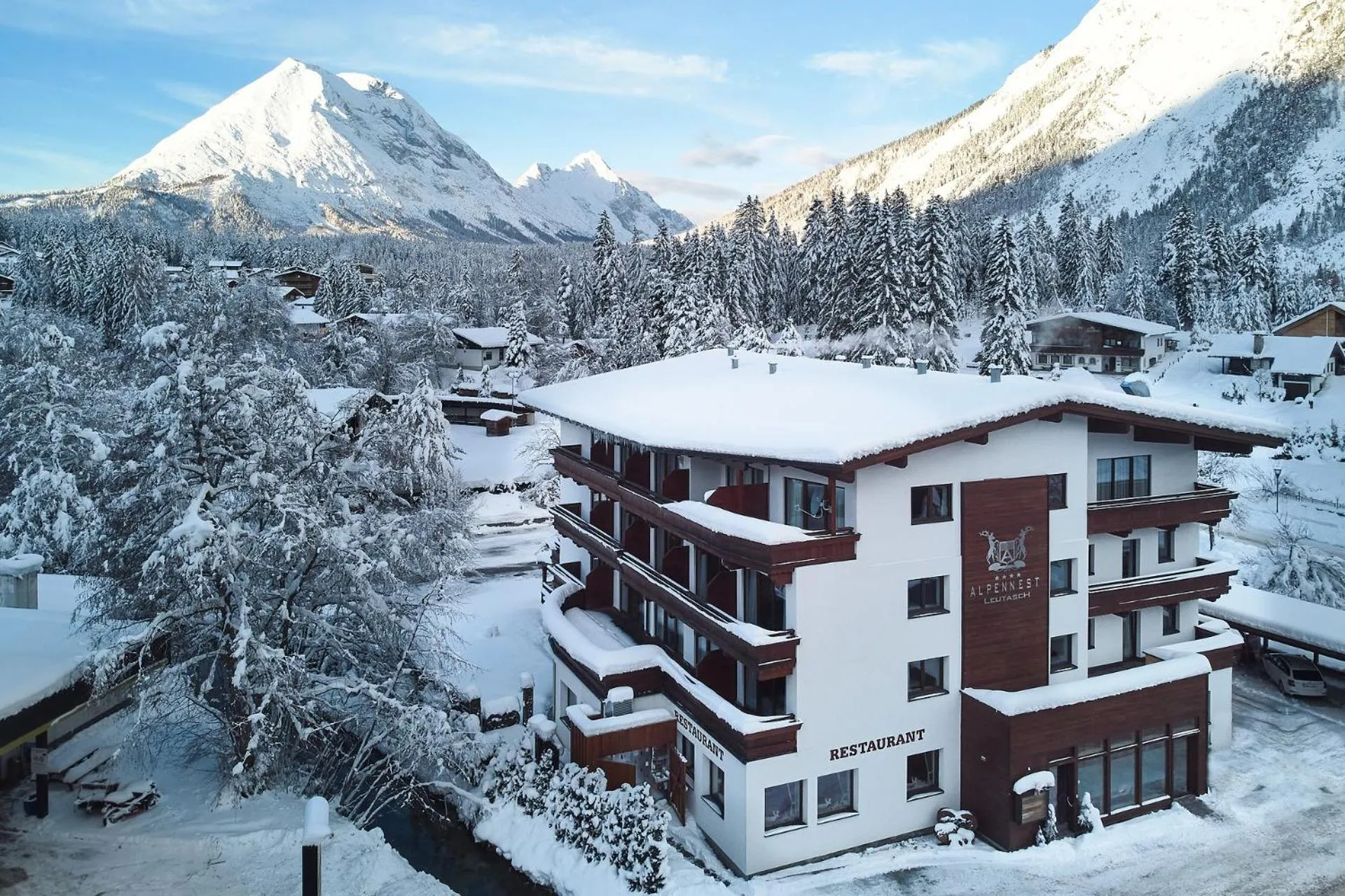 Bird's eye view in Hotel Alpennest