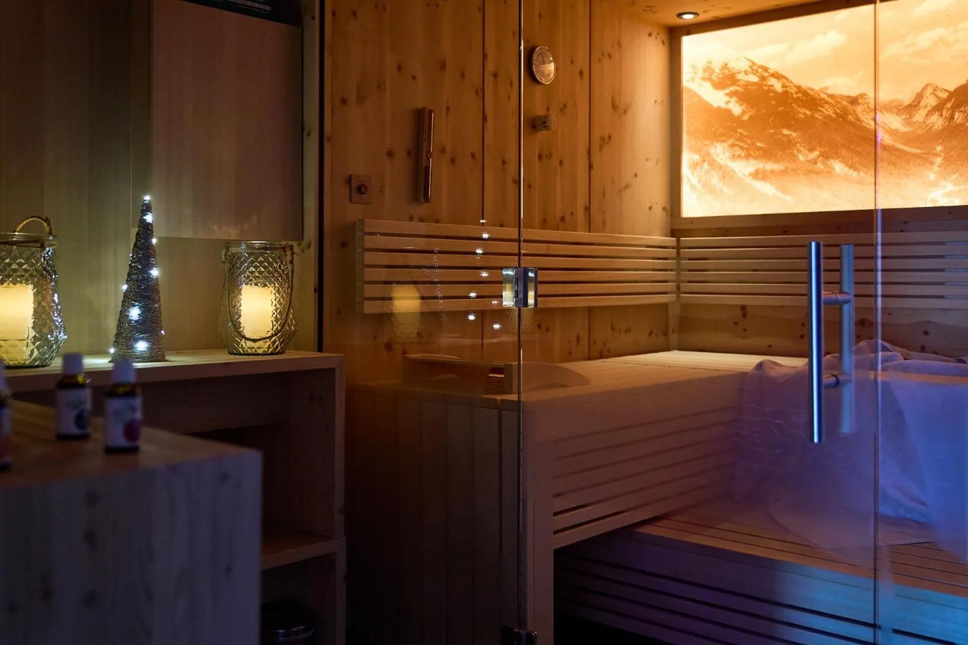 Sauna in Hotel Alpennest