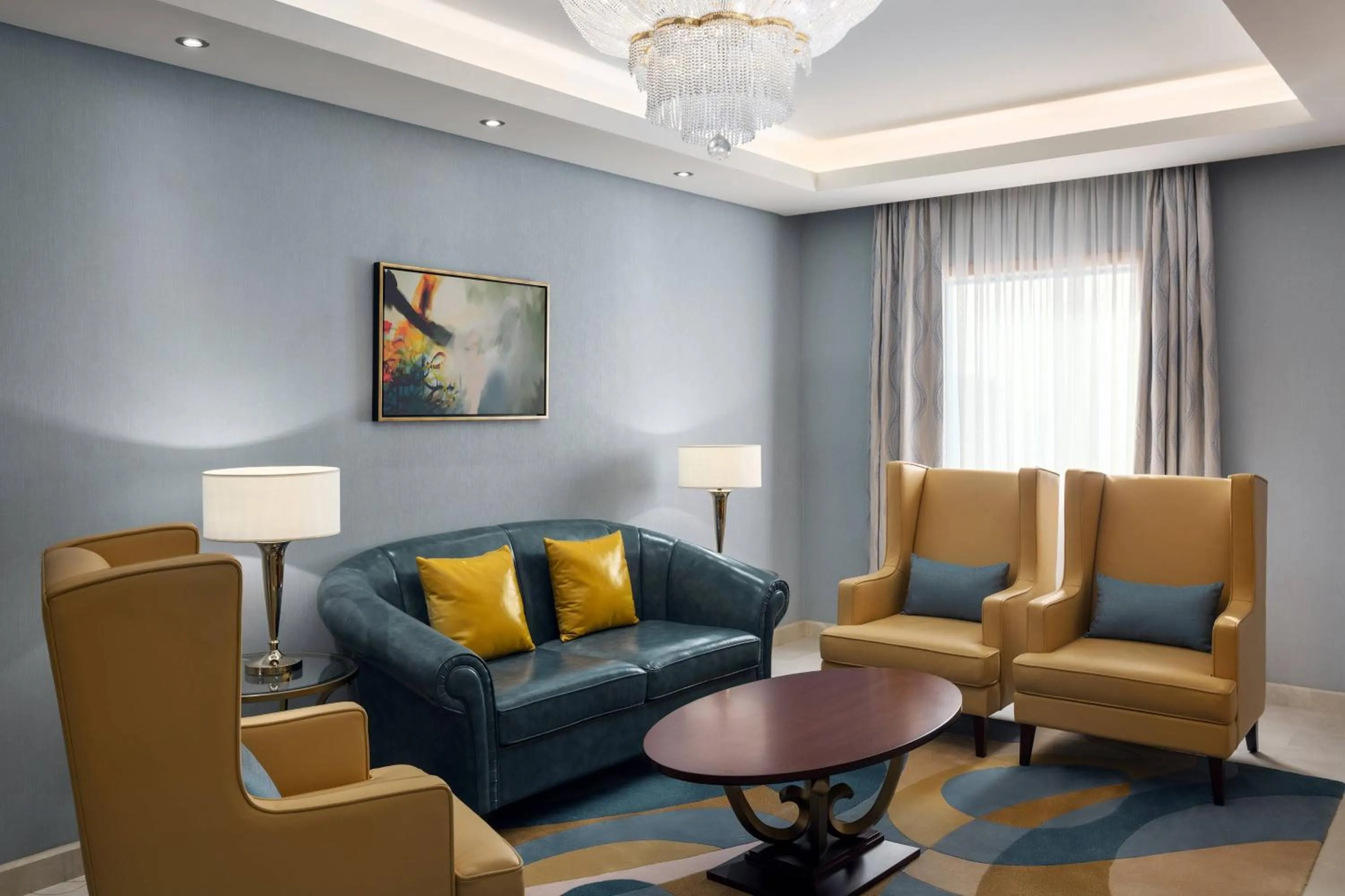 Living room in Sheraton Makkah Jabal Al Kaaba Hotel