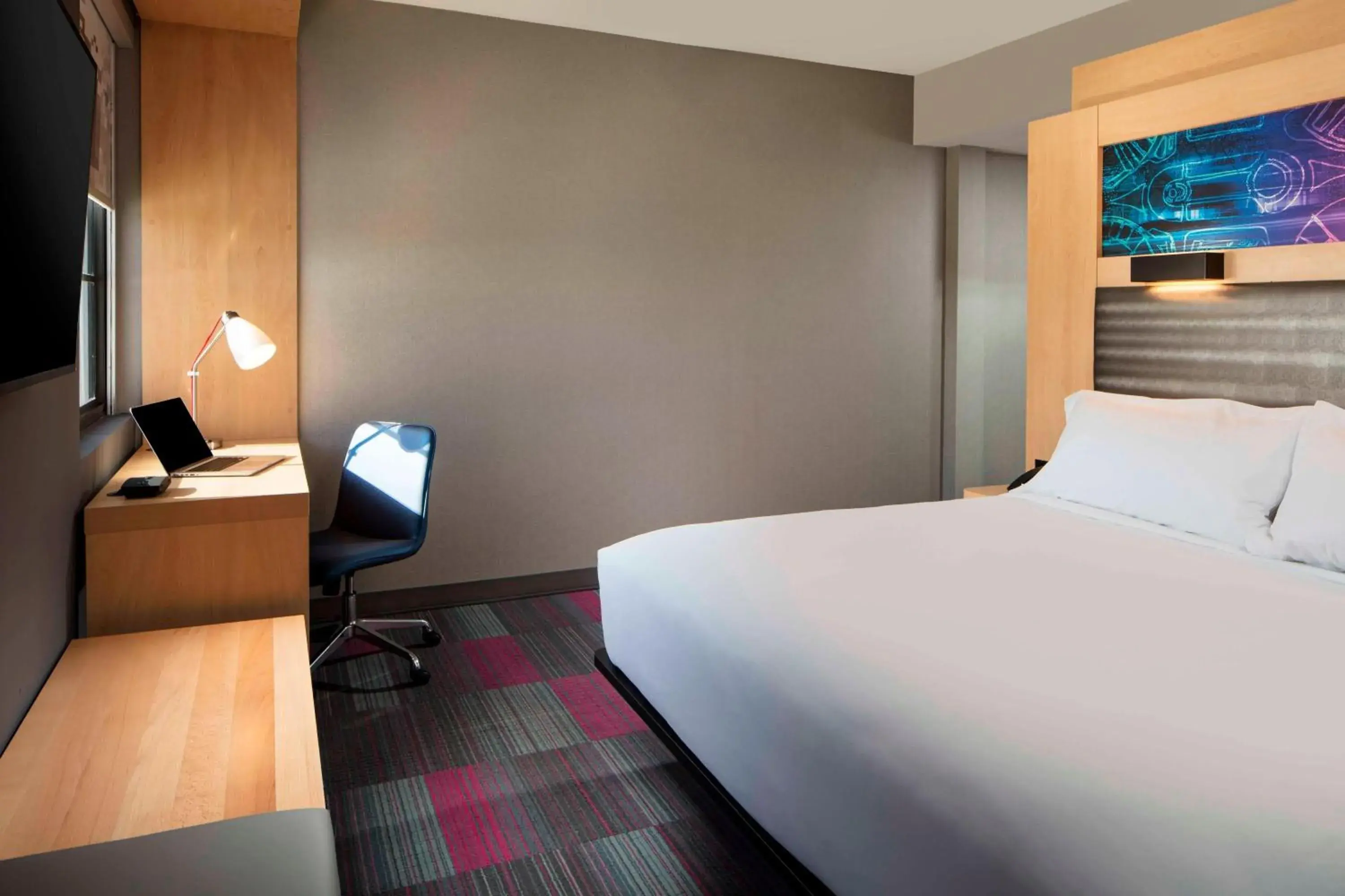 Aloft Guest Room, Larger Guest room, 1 King, Low floor in Aloft Coral Gables Aloft Guest Room, Larger Guest room, 1 King, Low floor in Aloft Coral Gables