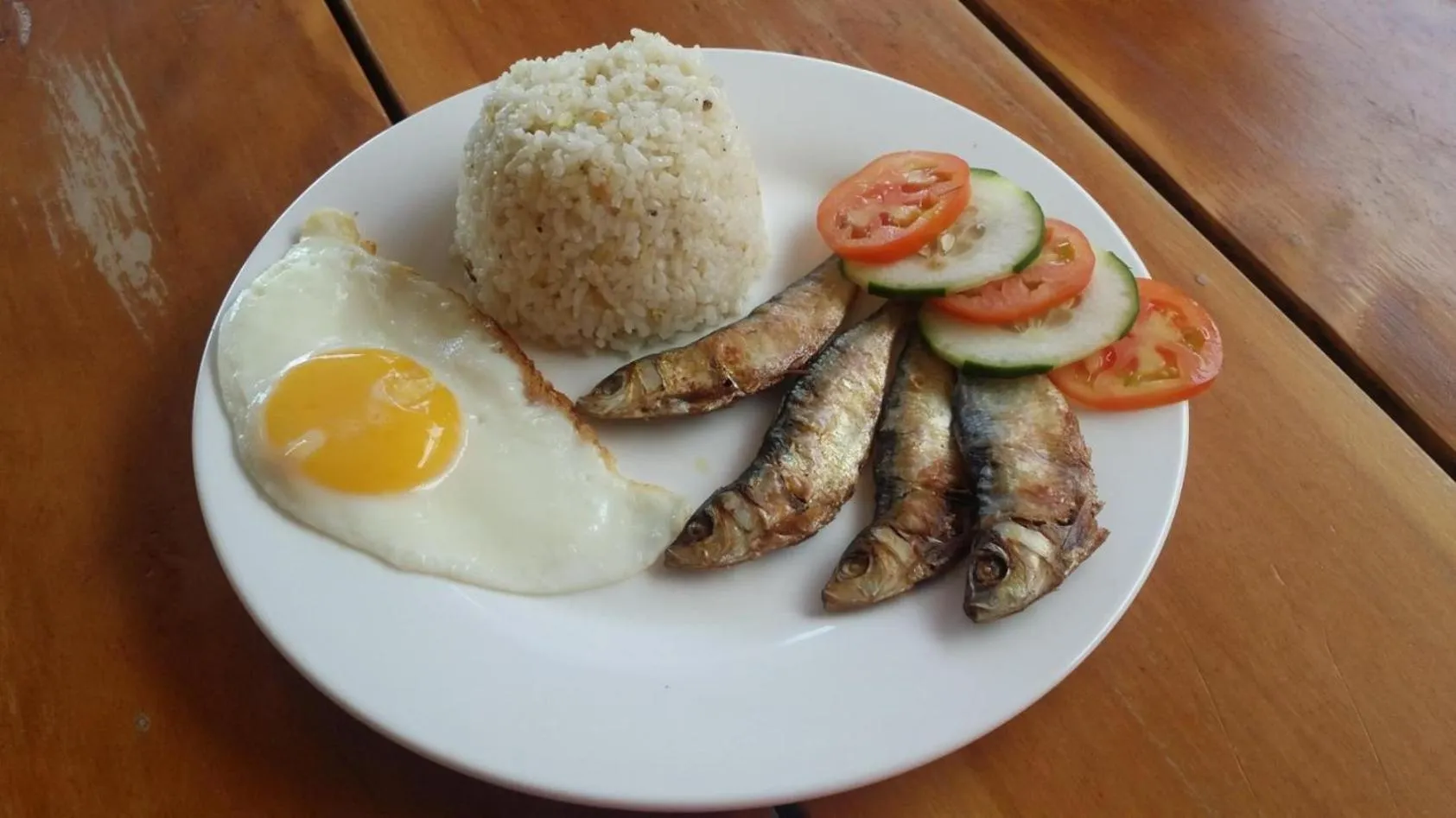 Breakfast in Queen of Isle Cottages and Restaurant