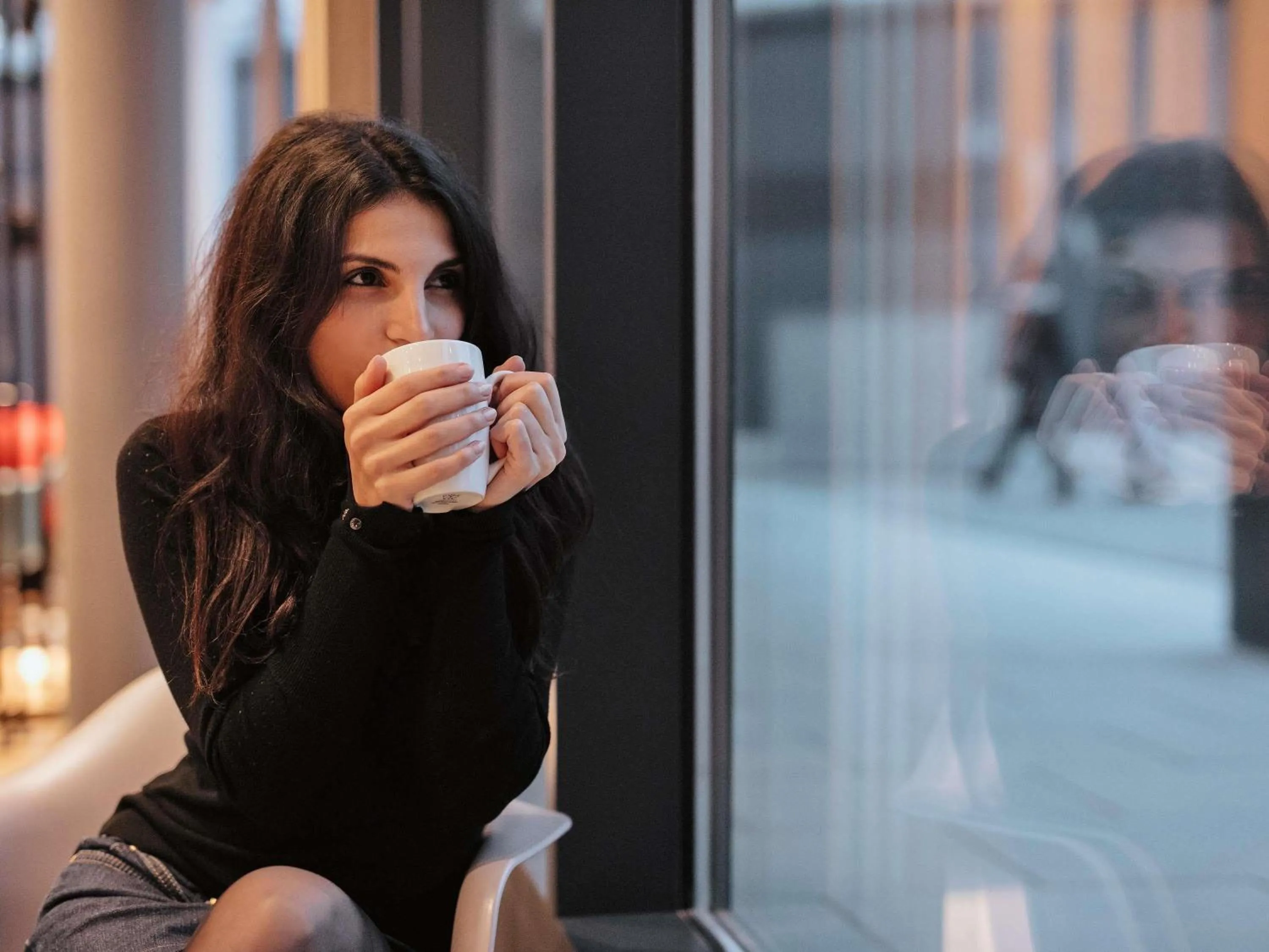 Lounge or bar in Ibis Madrid Calle Alcalá