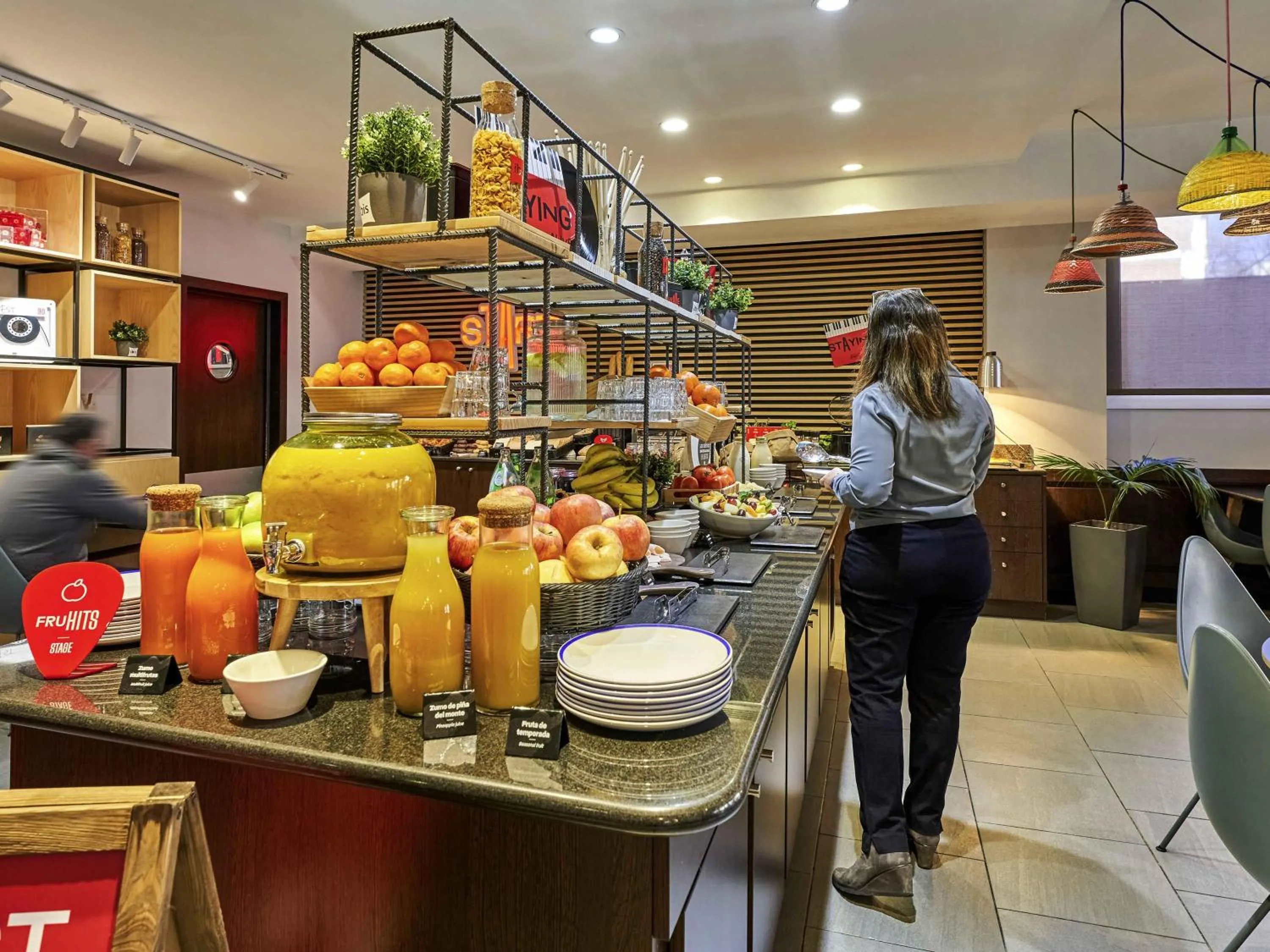 Breakfast in Ibis Madrid Calle Alcalá