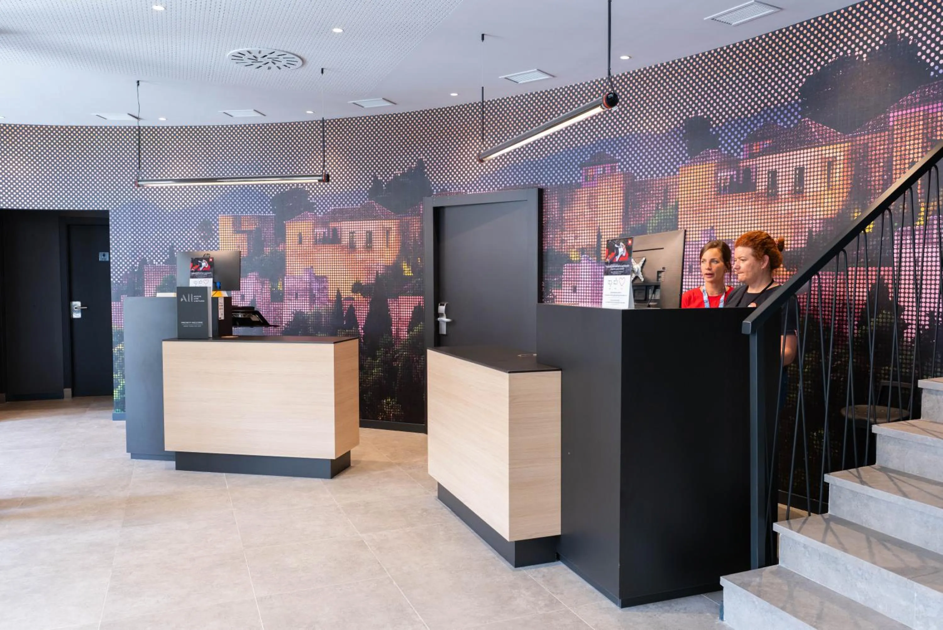 Lobby or reception in Ibis Malaga Centro Ciudad