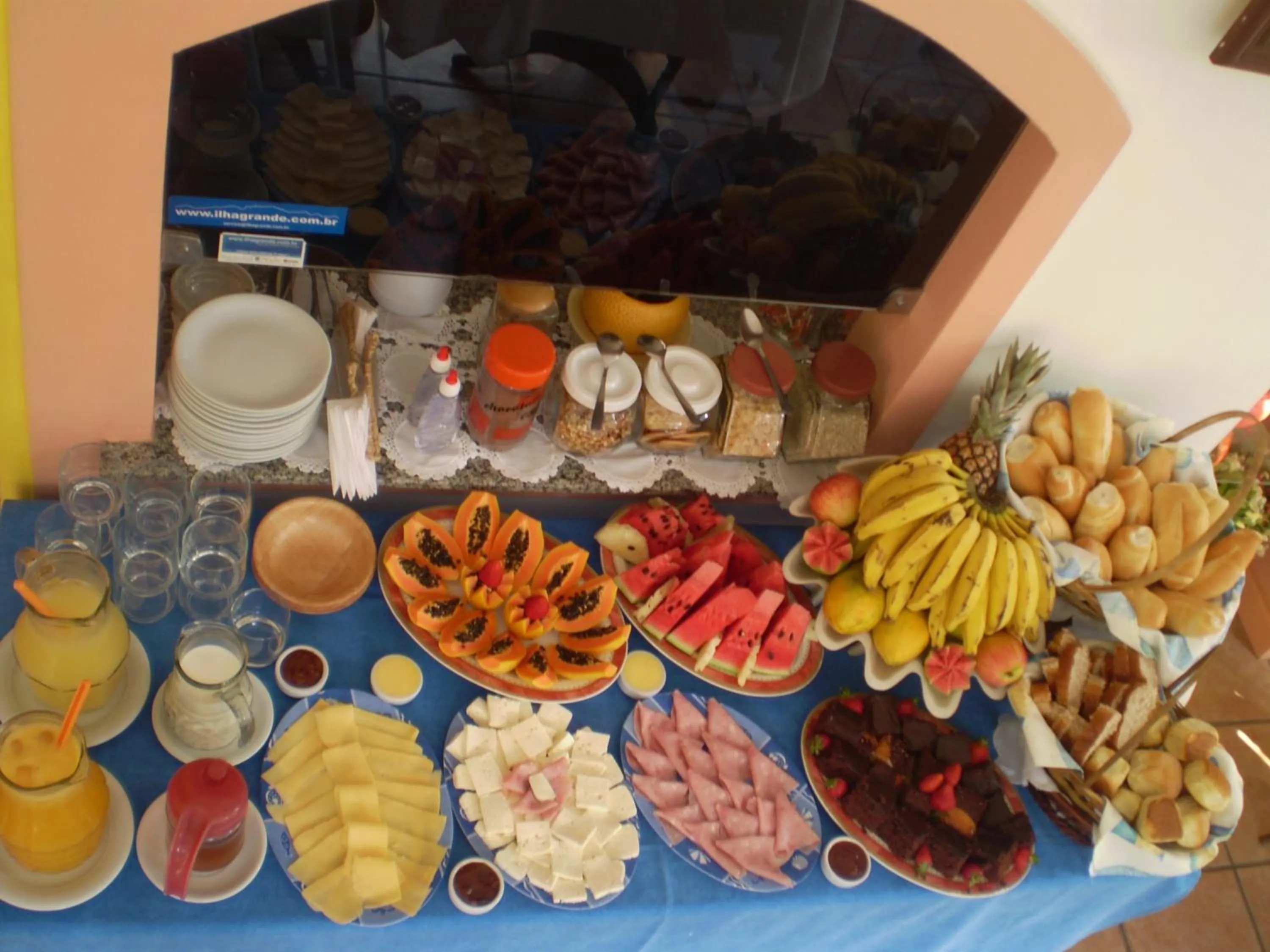 Breakfast in Pousada Casablanca