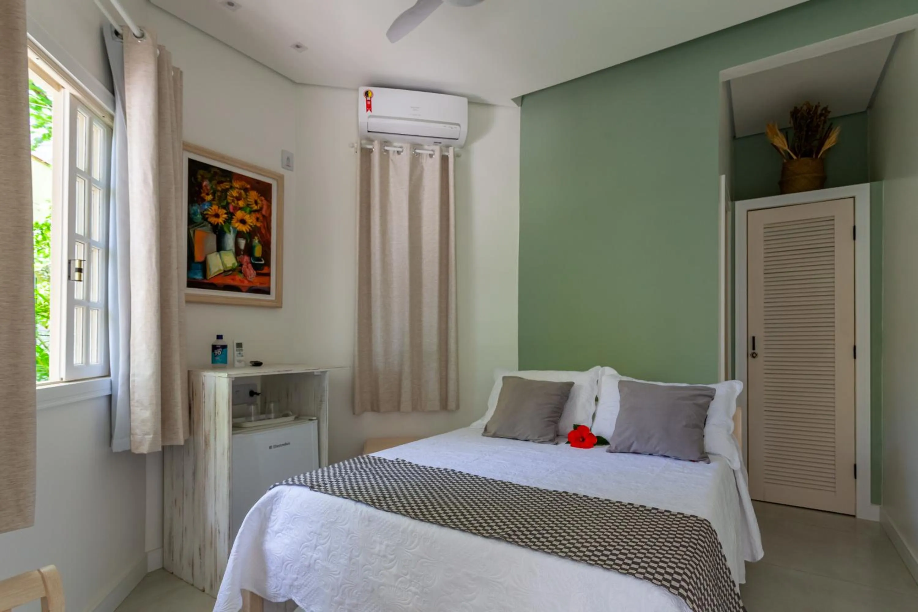 Bed in Pousada Casablanca