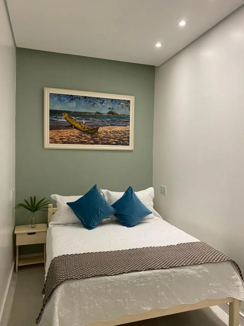 Bed in Pousada Casablanca