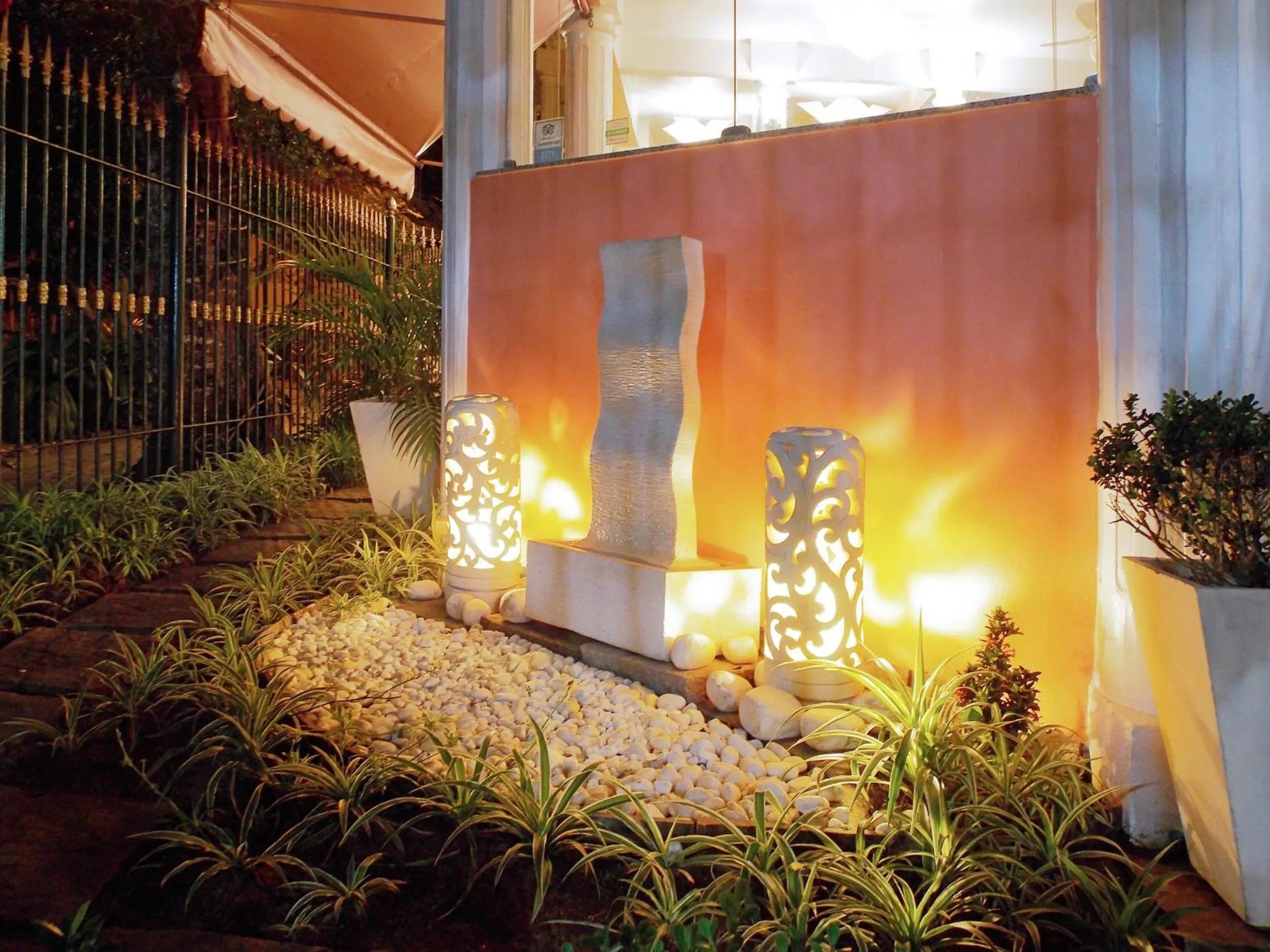 Garden in Pousada Casablanca