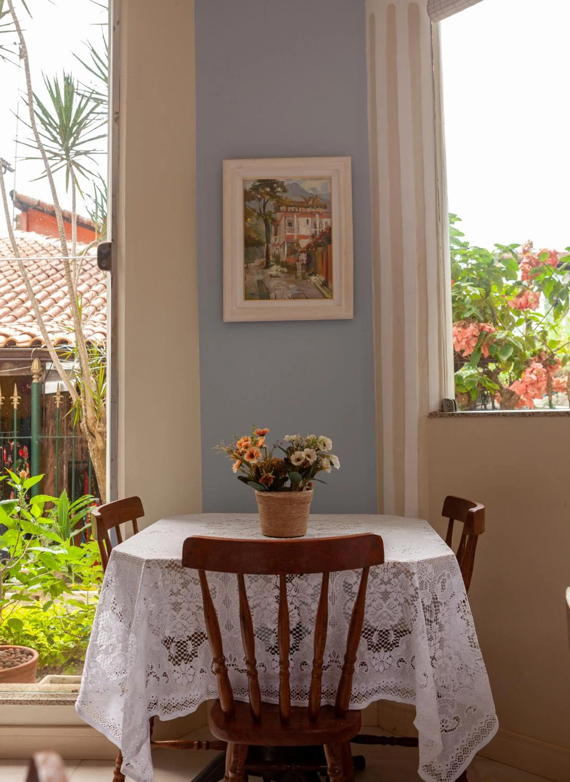 Patio in Pousada Casablanca