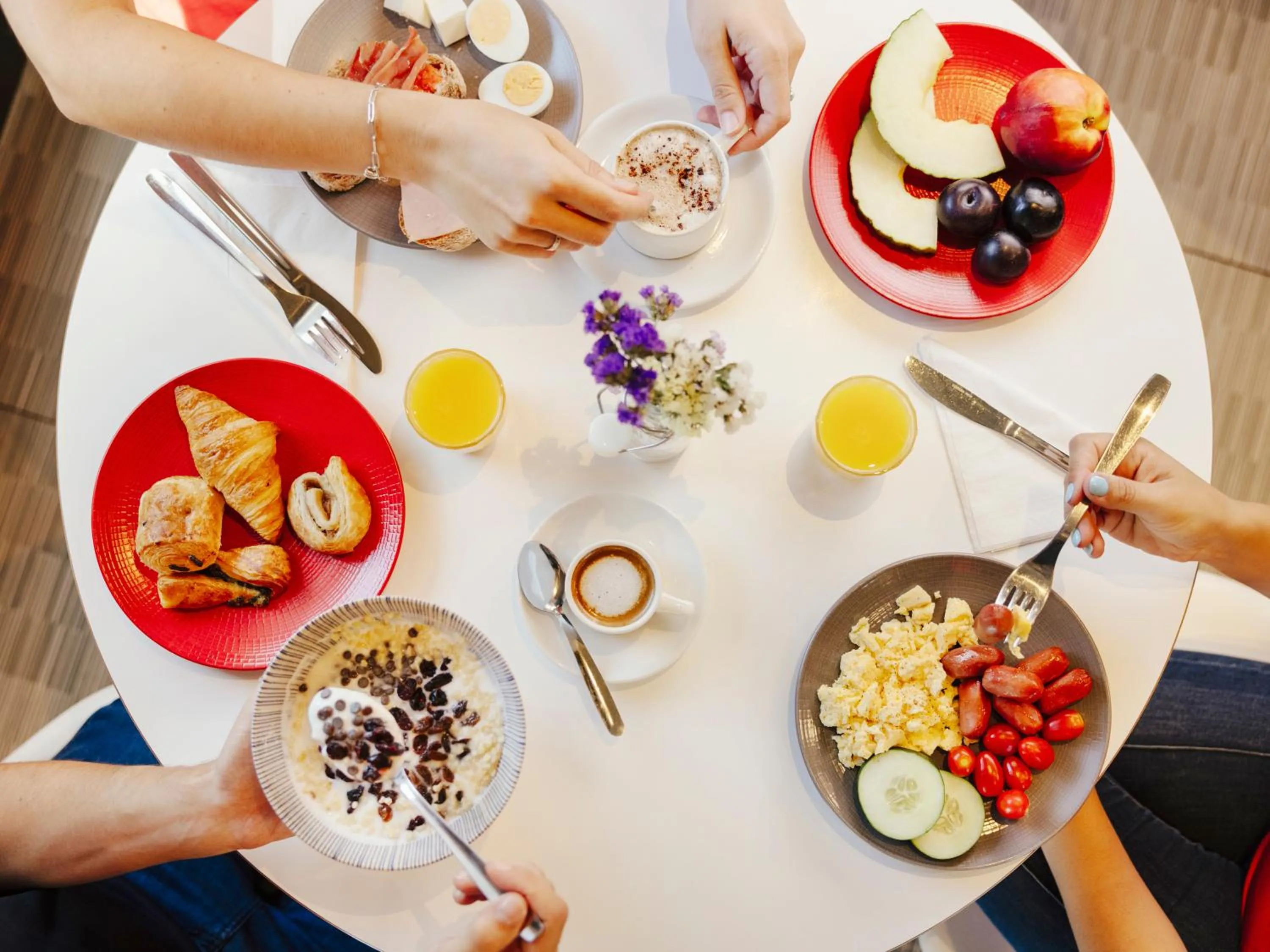 Breakfast in Ibis Sevilla