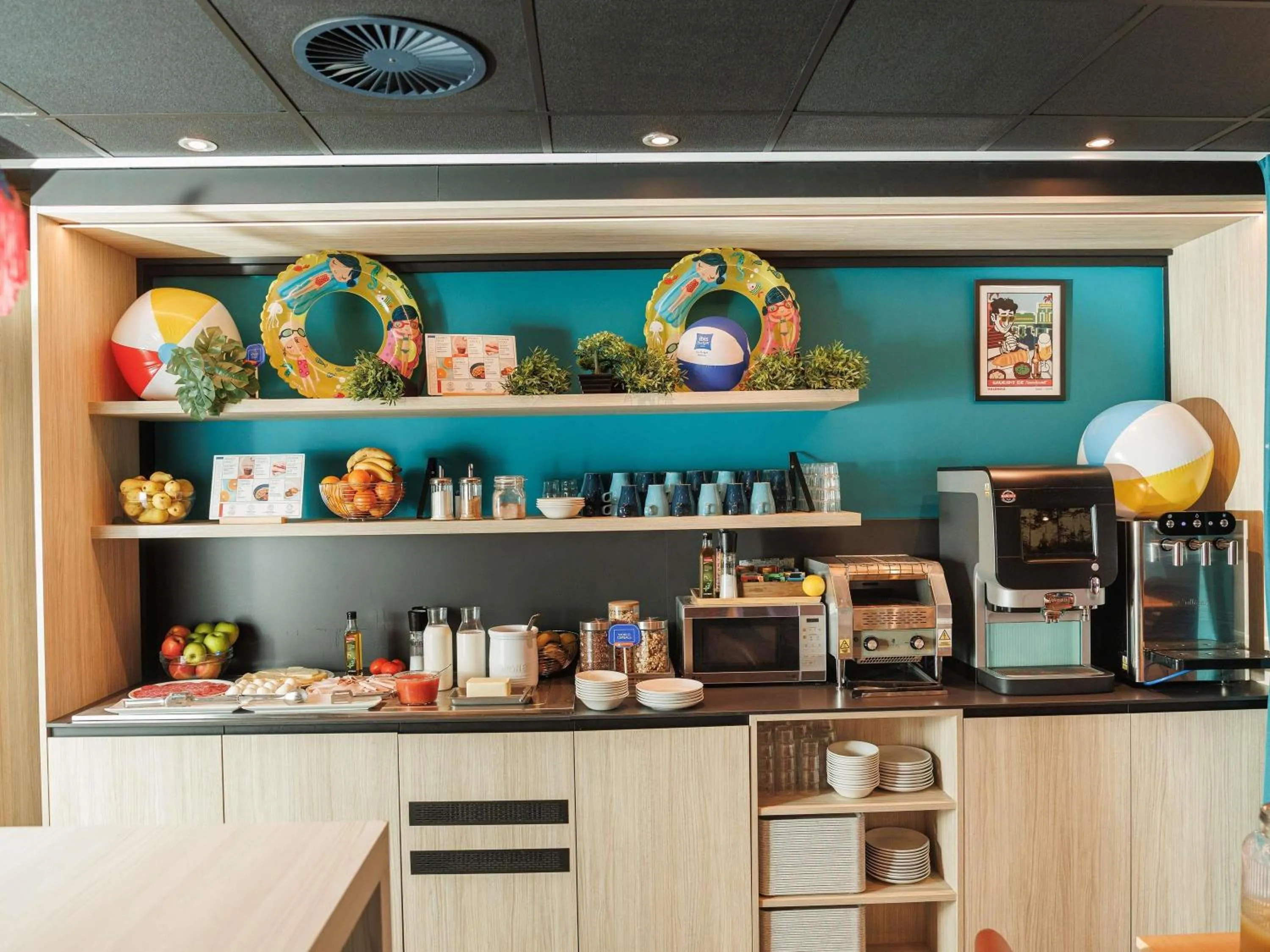 Breakfast in Ibis Budget Valencia Aeropuerto