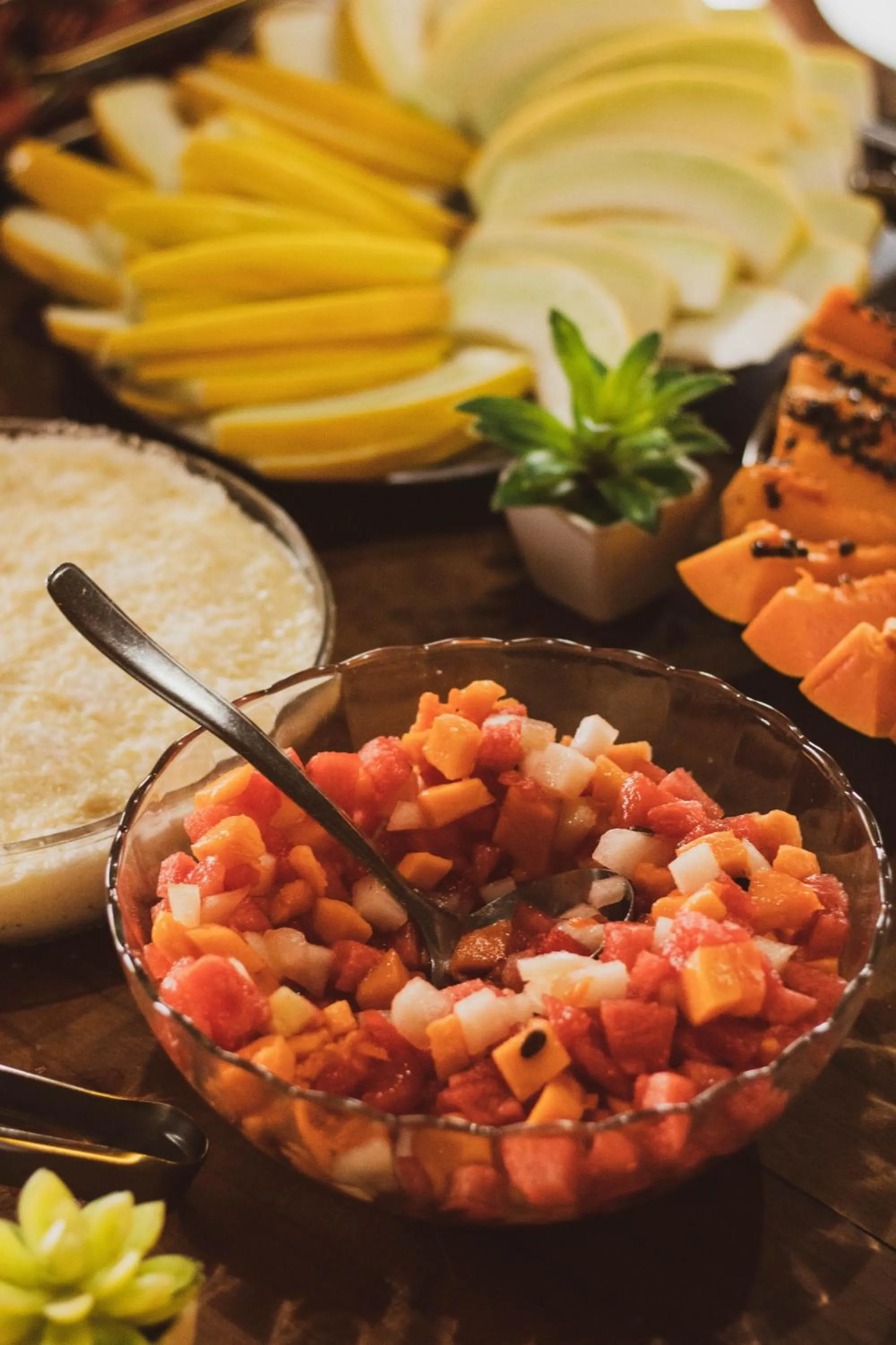 Food and drinks in Lonier Praia Inn Flats