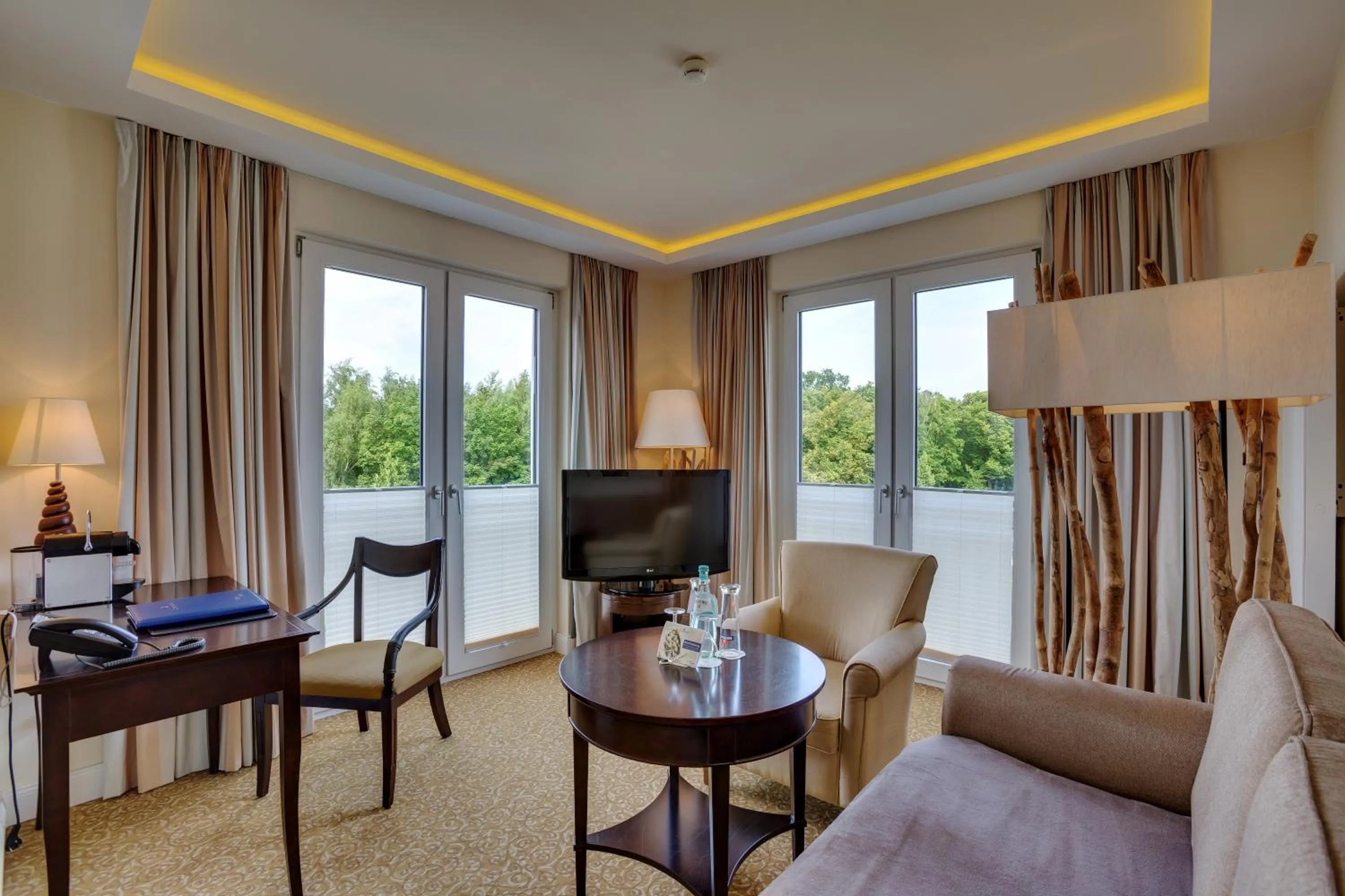 Living room in Upstalsboom Kühlungsborn