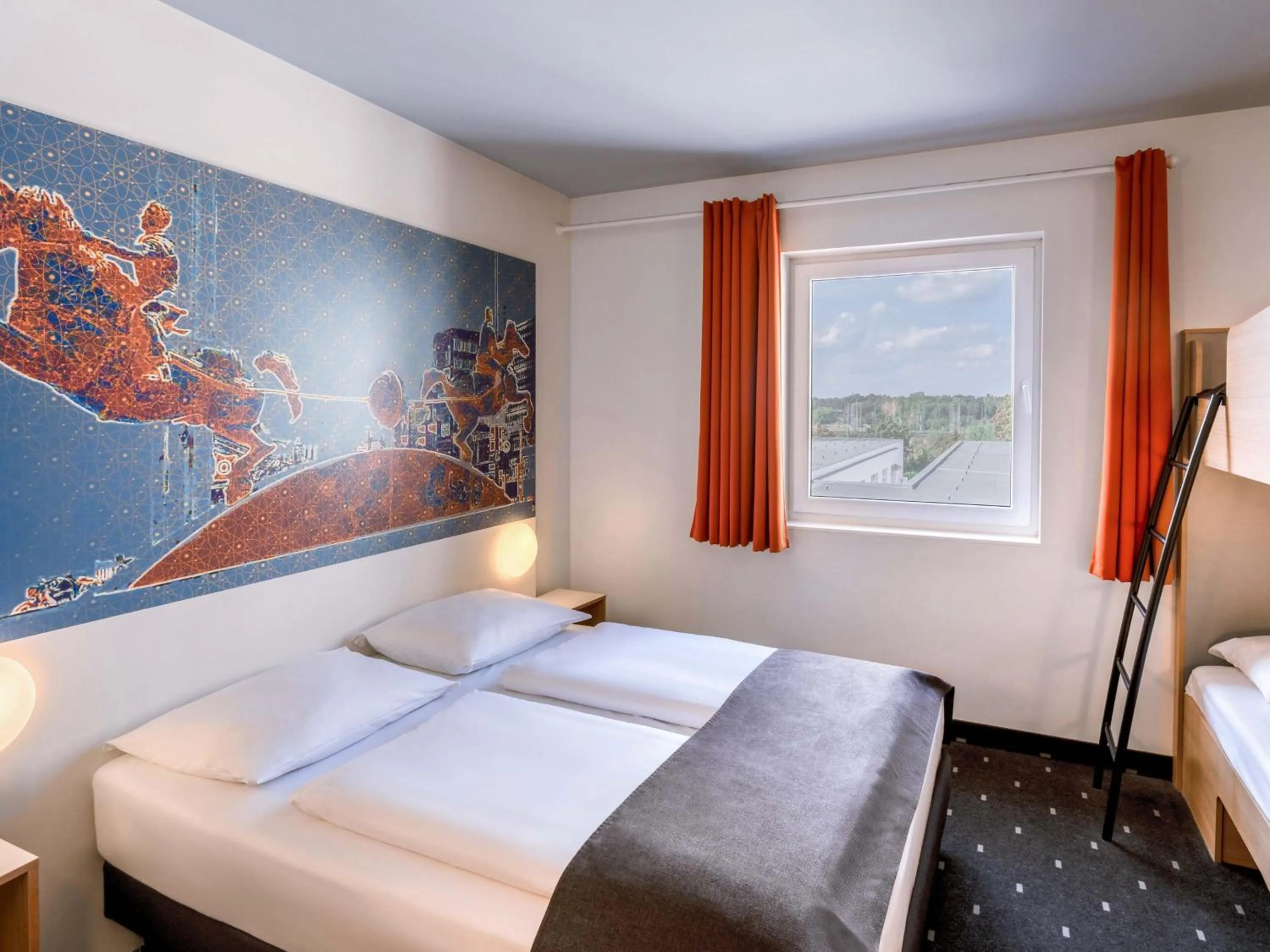 Bed in B&B HOTEL Magdeburg-City