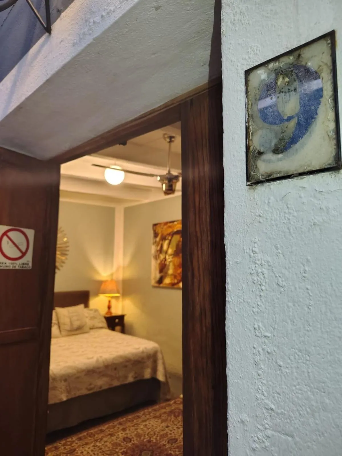 Photo of the whole room, Bed in La Casa del Atrio