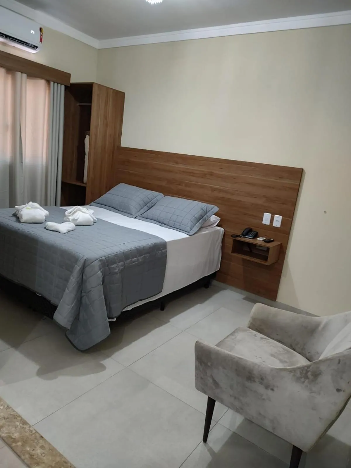 Bed in Hotel Vale Do Ivinhema