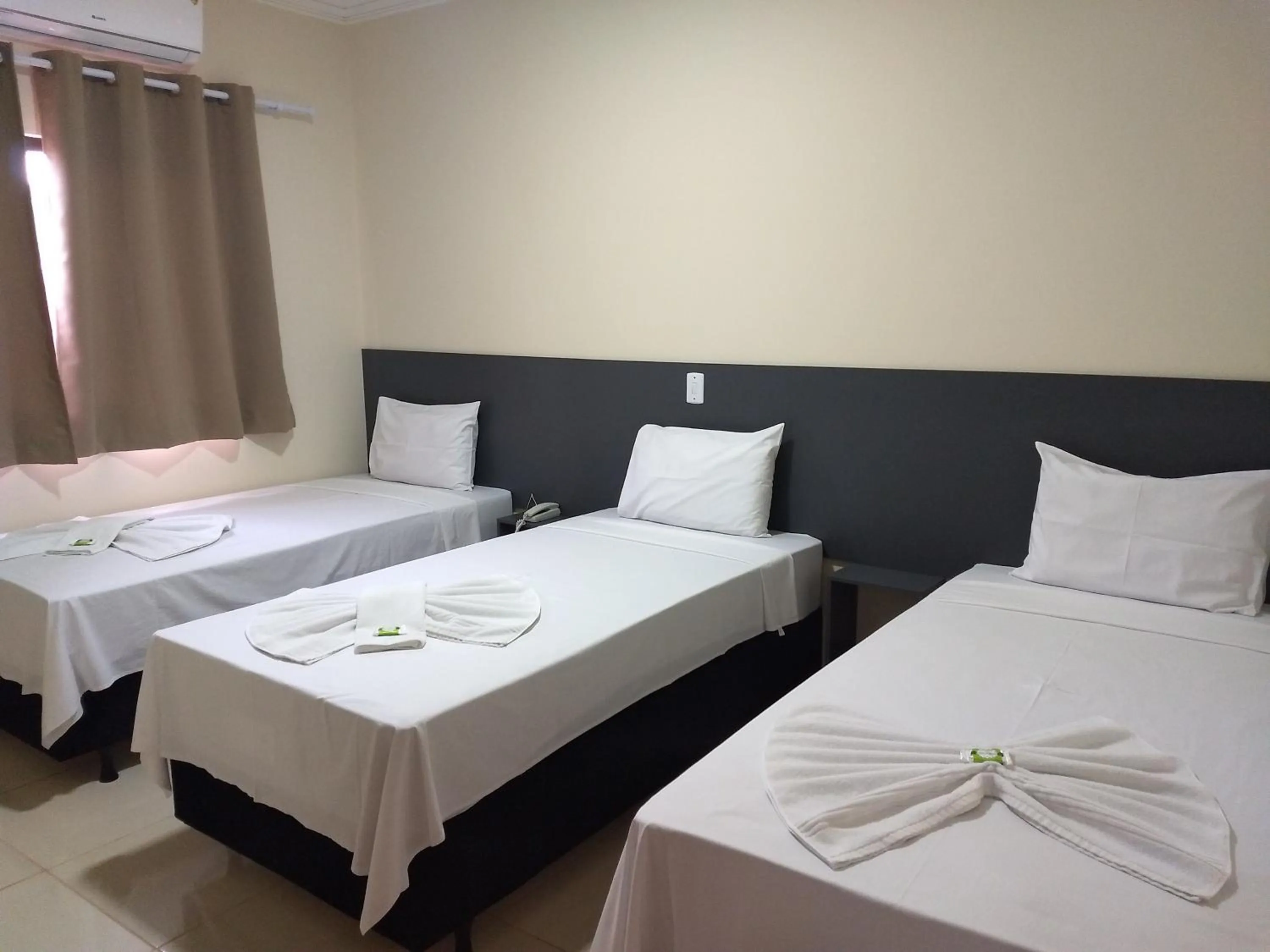 Bed in Hotel Vale Do Ivinhema