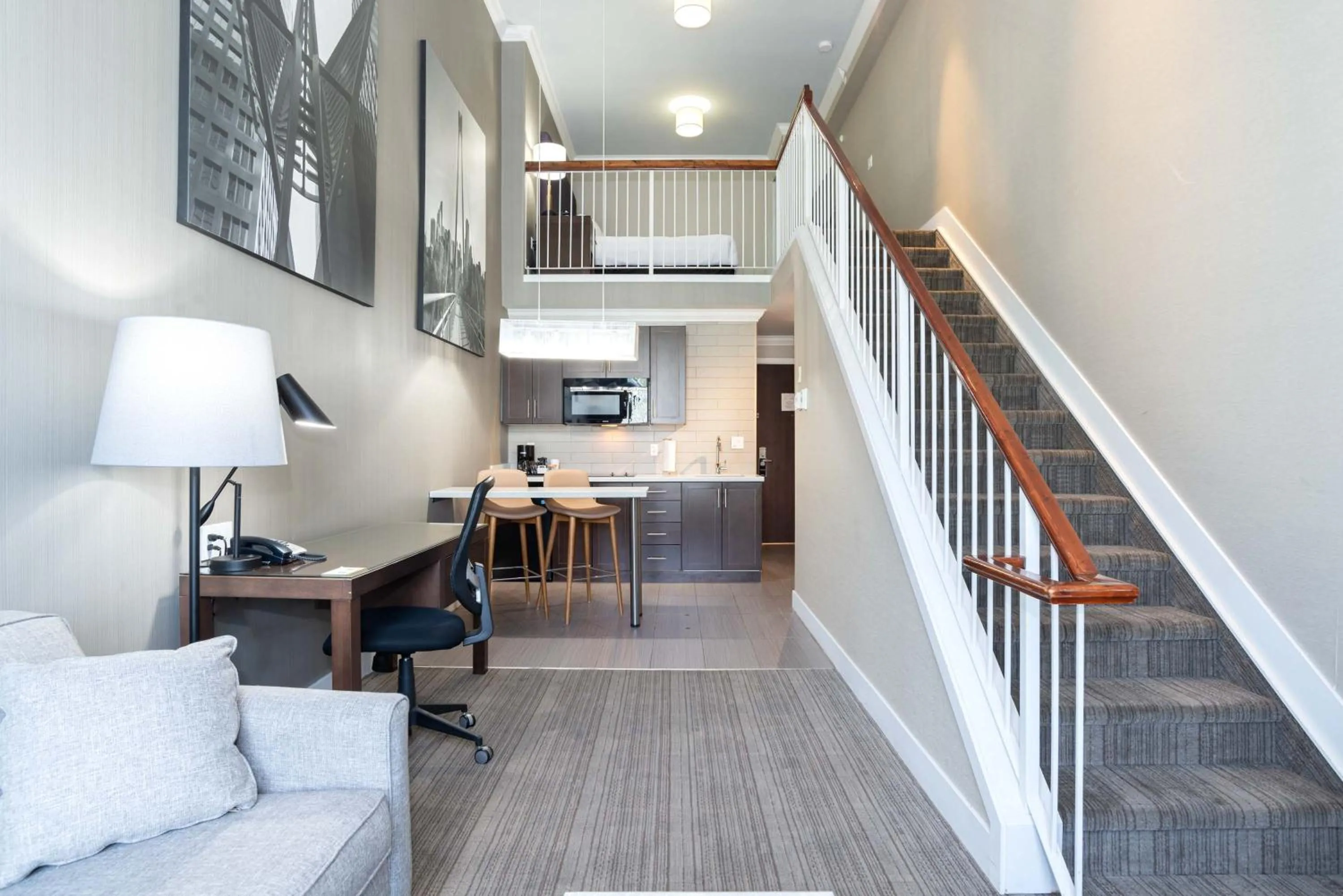 Photo of the whole room in Sandman Hotel & Suites Calgary South