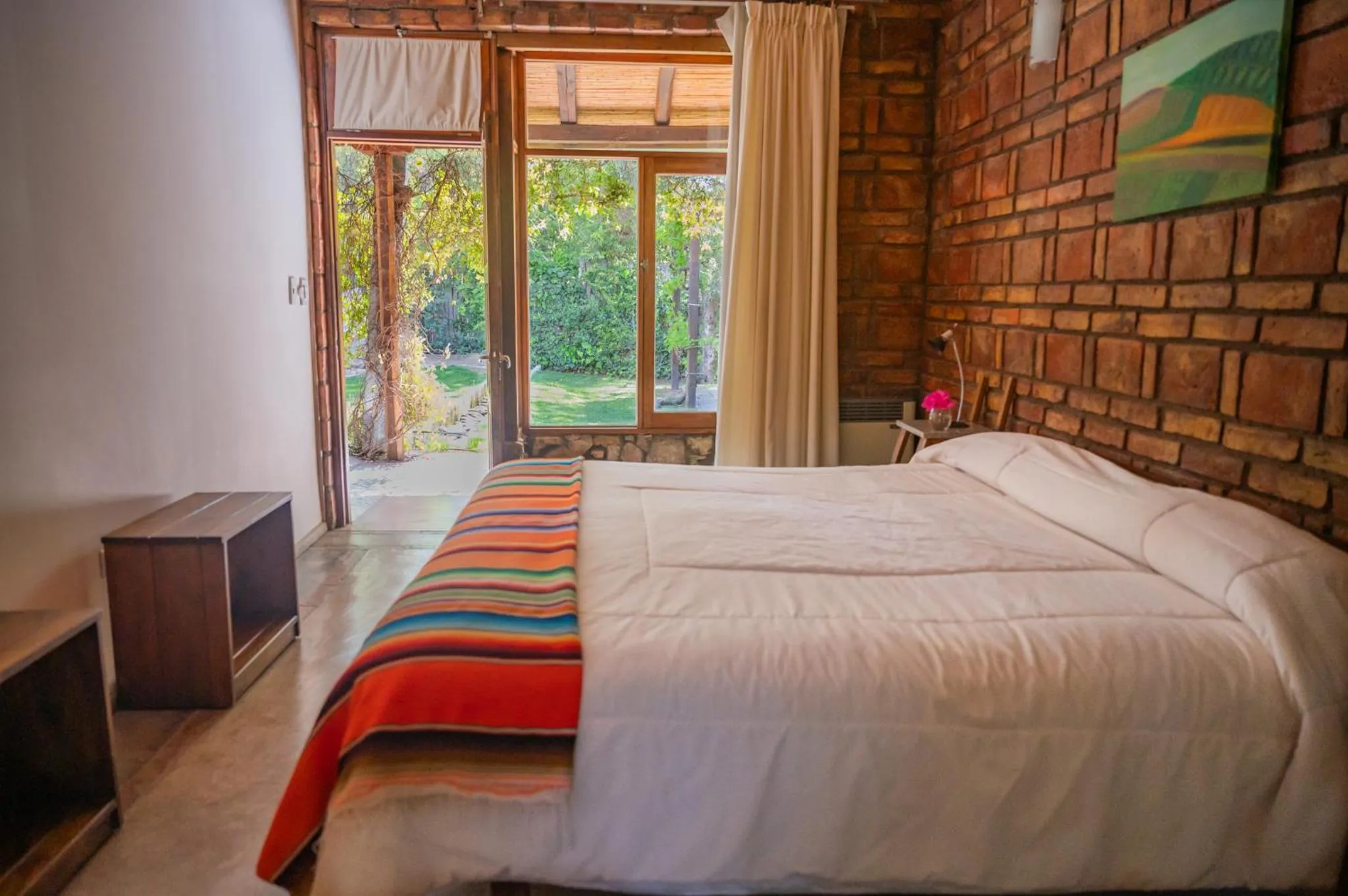 Bed in Posada Boutique El Encuentro Chacras de Coria