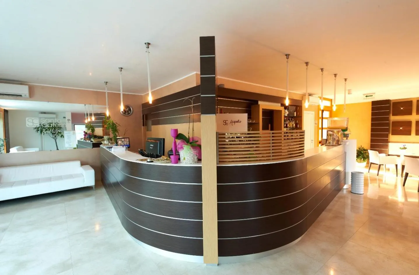 Lobby or reception in Santa Caterina Resort