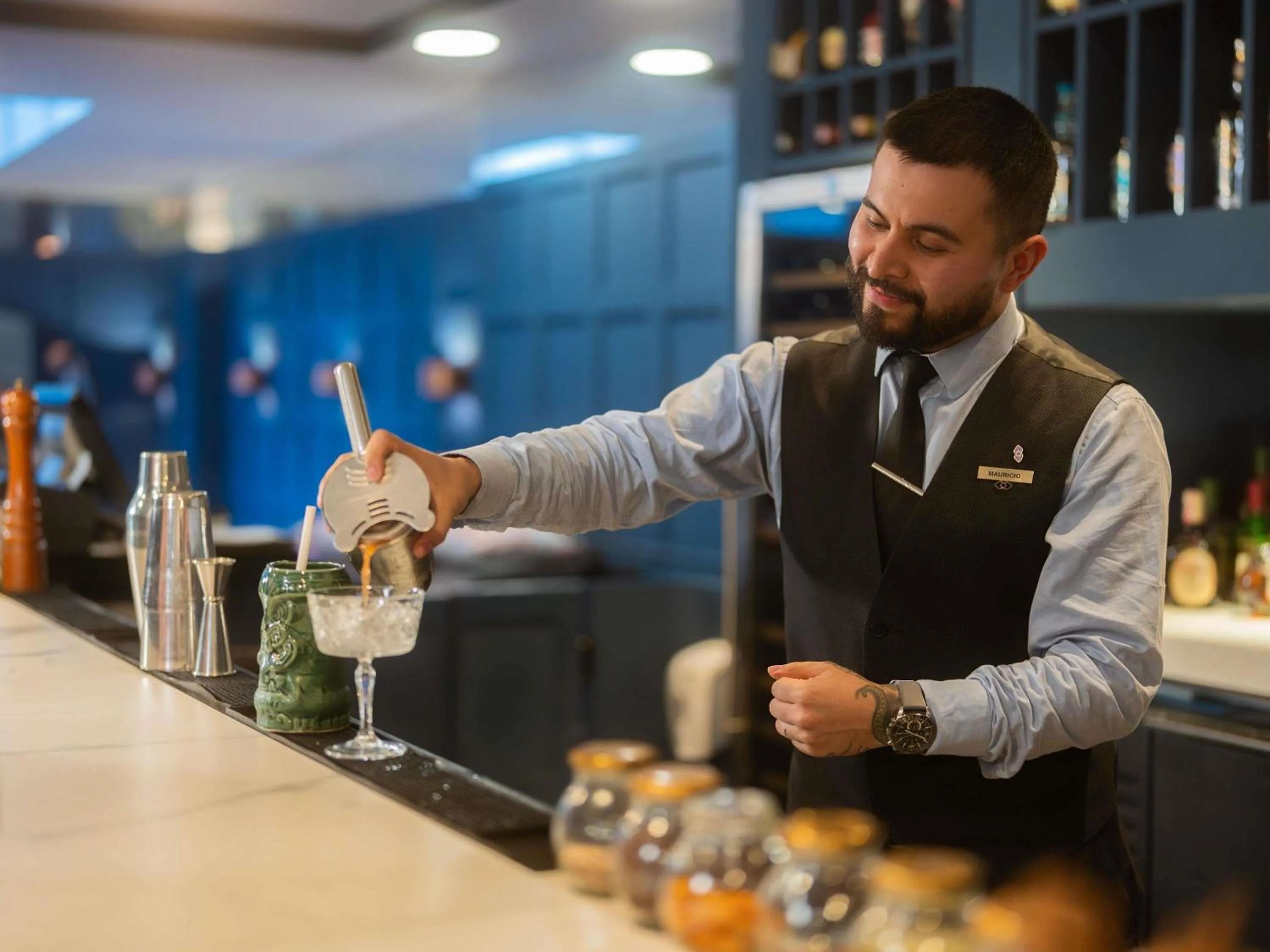 Lounge or bar in Sofitel Bogota Victoria Regia