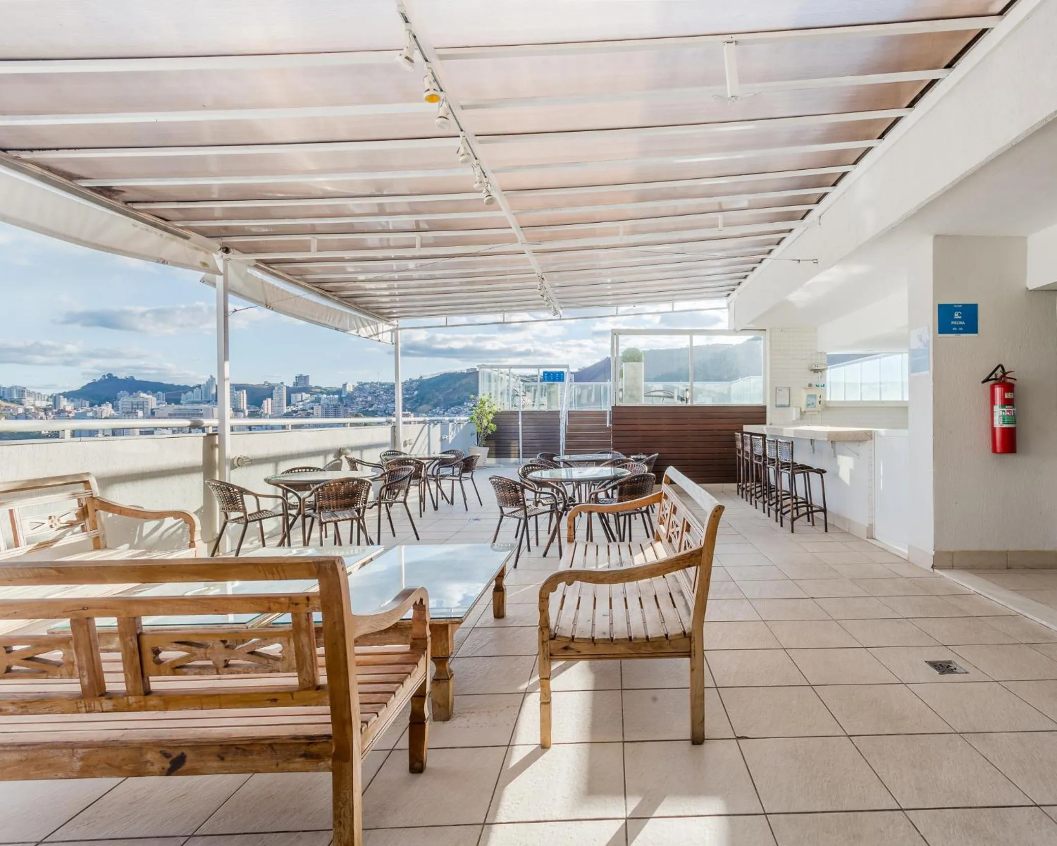 BBQ facilities in Victory Suites