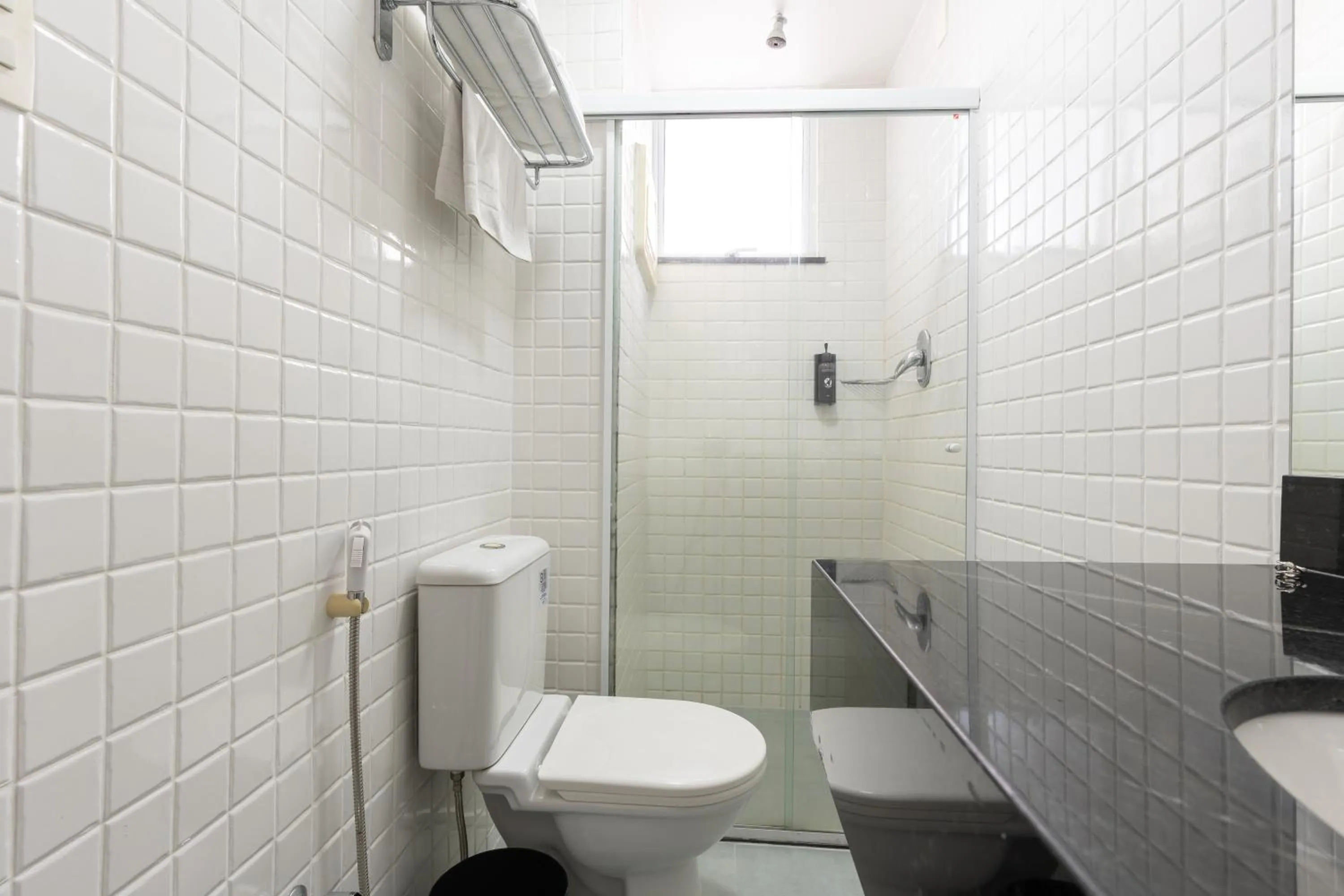 Bathroom in Victory Suites