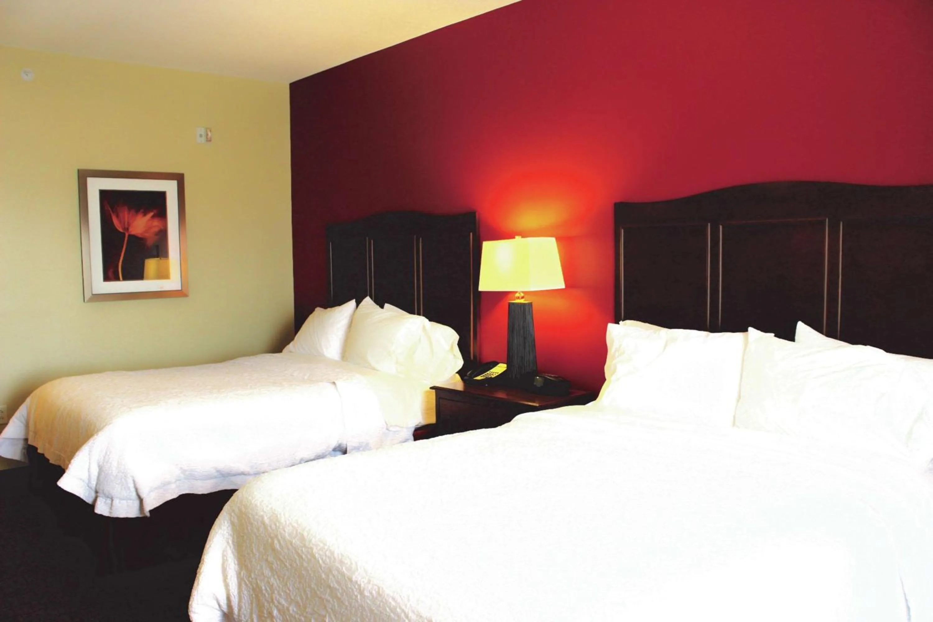 Bed in Hampton Inn & Suites McAllen