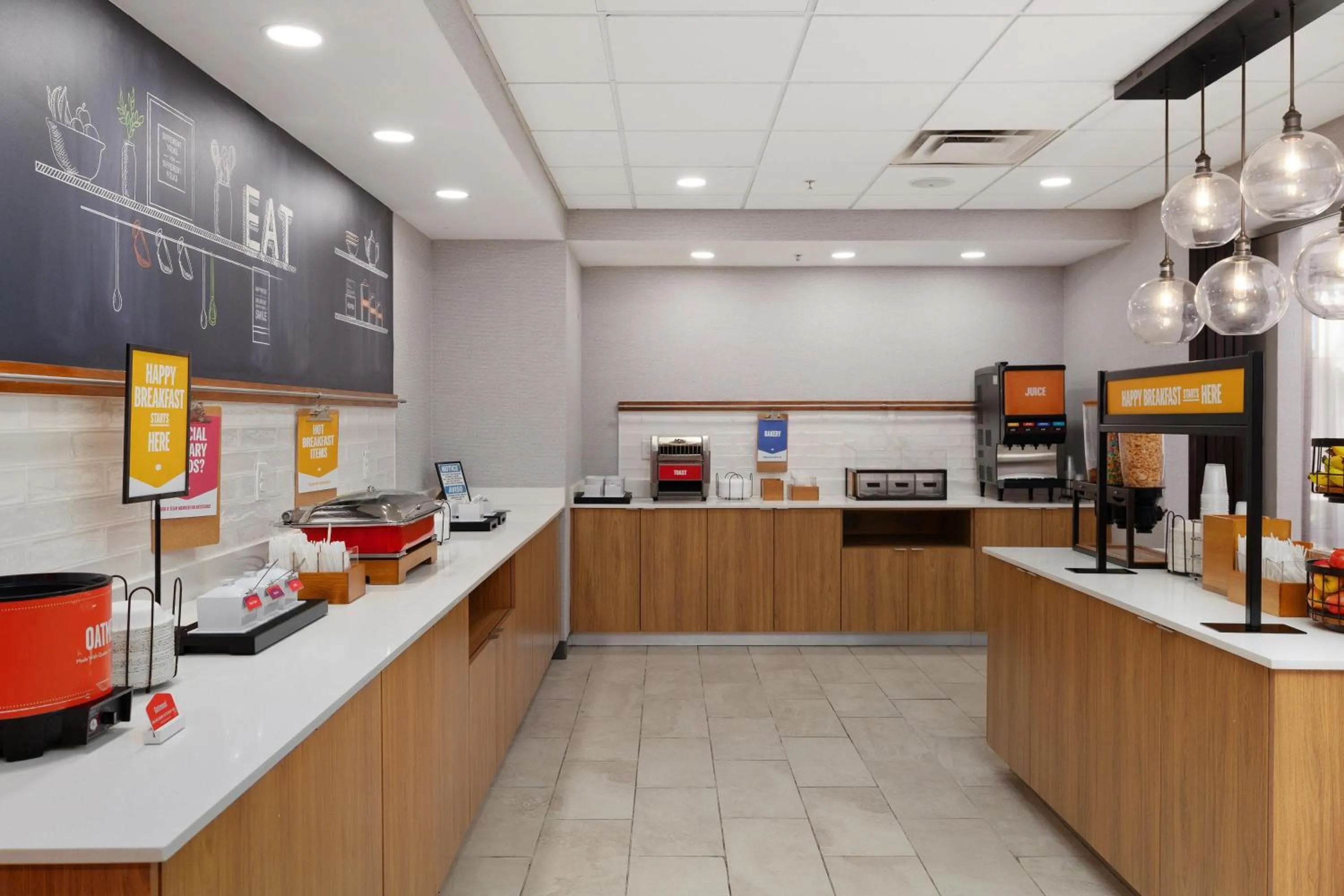 Breakfast in Hampton Inn & Suites McAllen