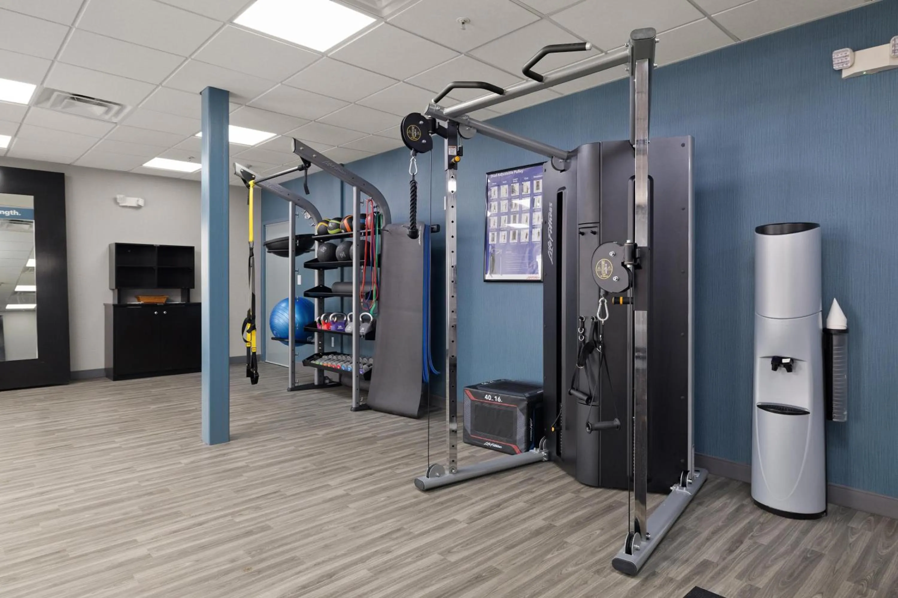 Fitness centre/facilities in Hampton Inn & Suites McAllen