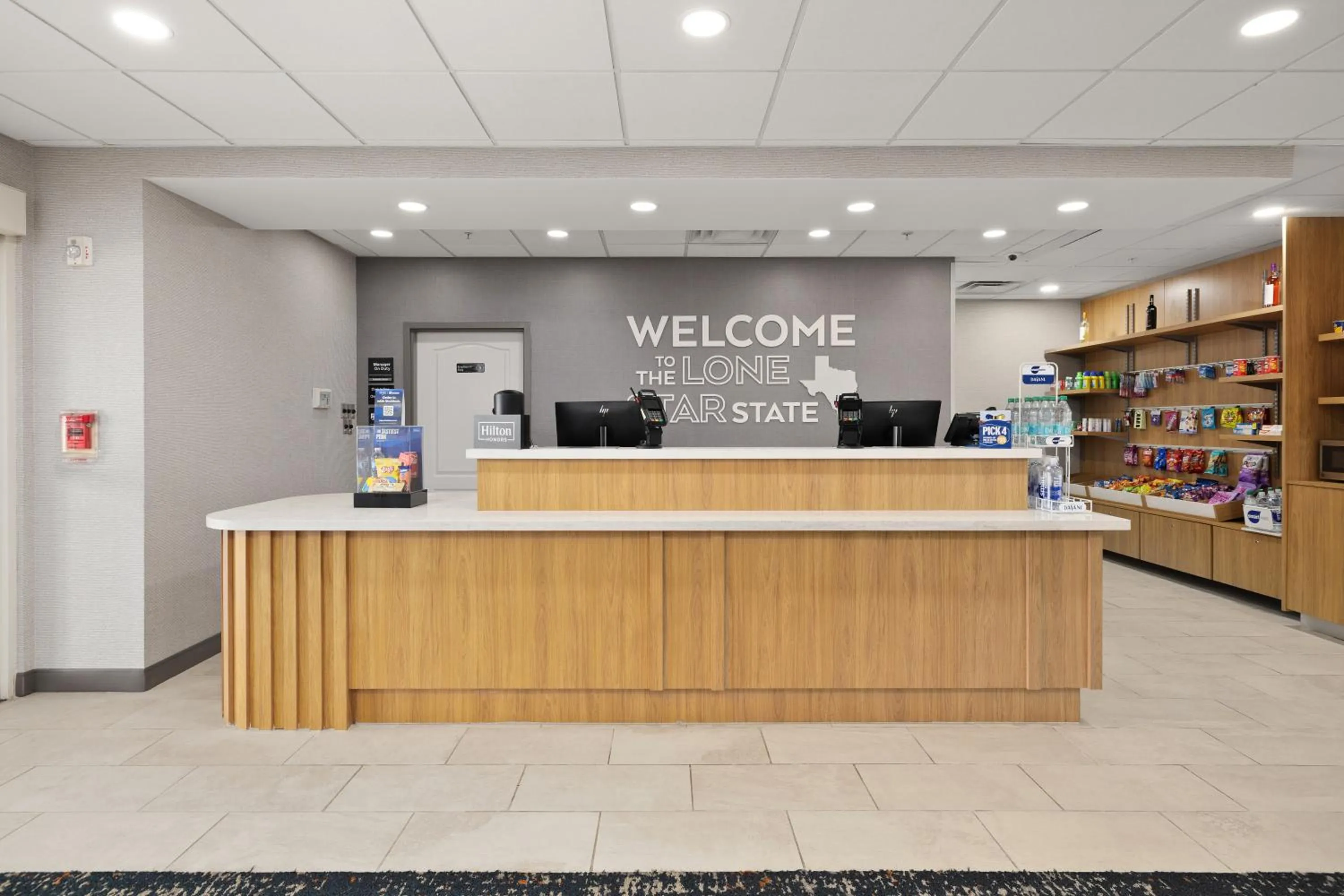 Lobby or reception in Hampton Inn & Suites McAllen