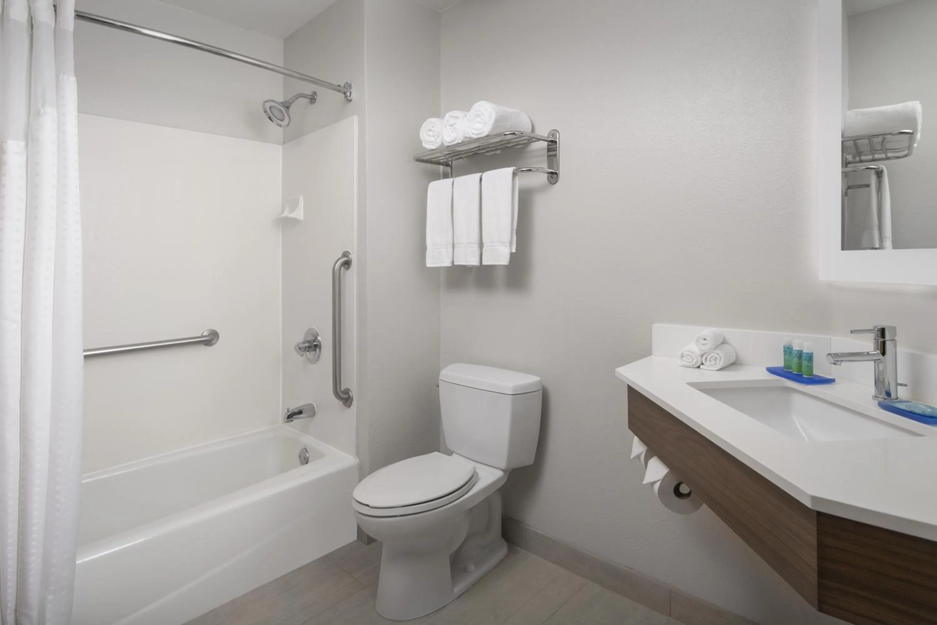 Bathroom in Holiday Inn Express San Antonio North Riverwalk Area by IHG