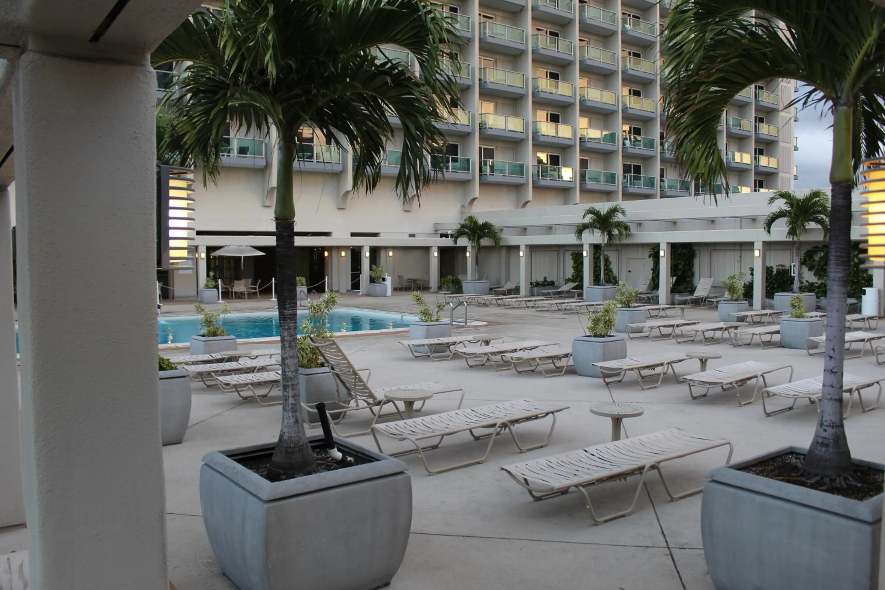 Swimming pool in LSI Resorts at Ala Moana