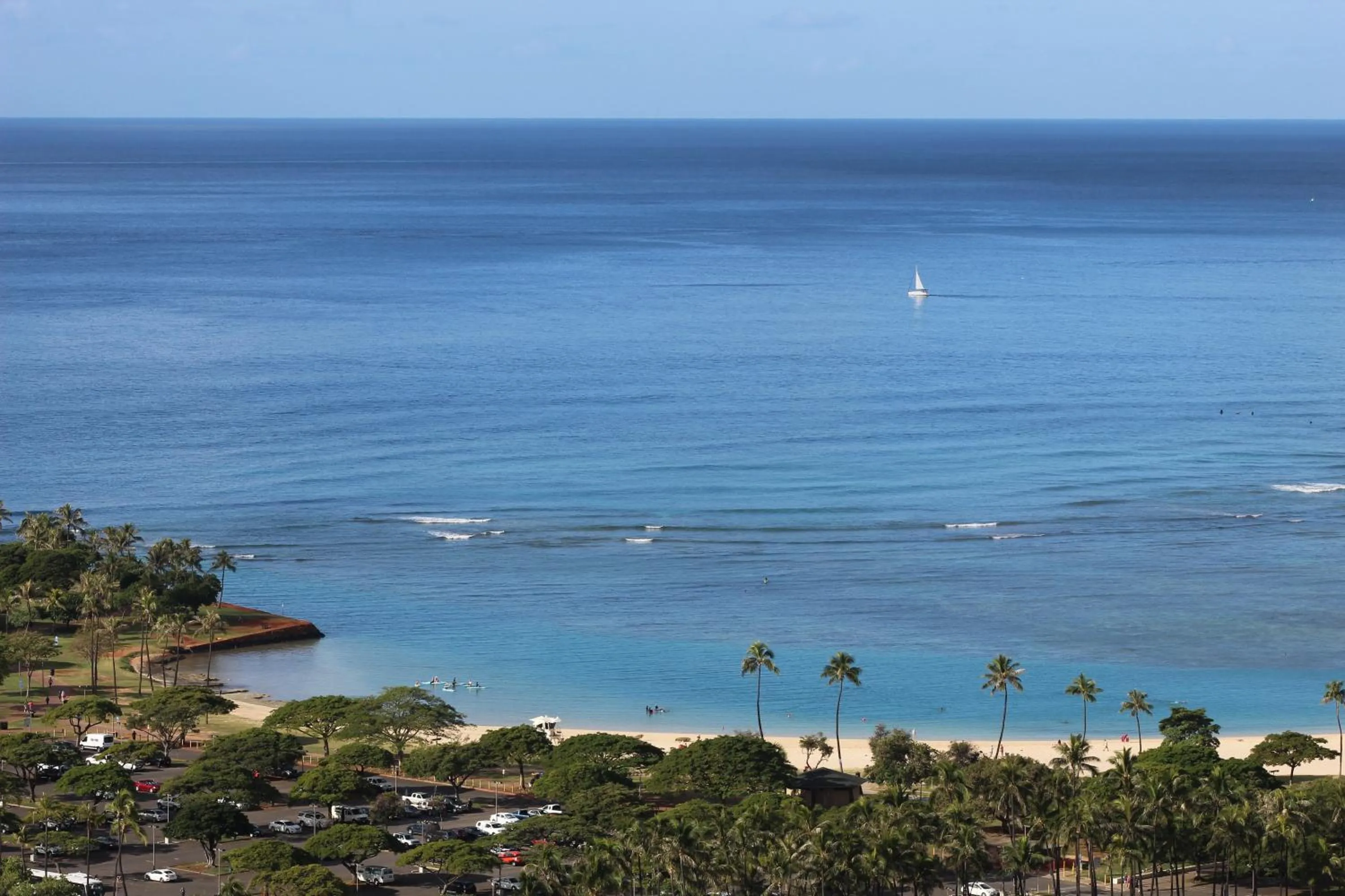 Sea view in LSI Resorts at Ala Moana