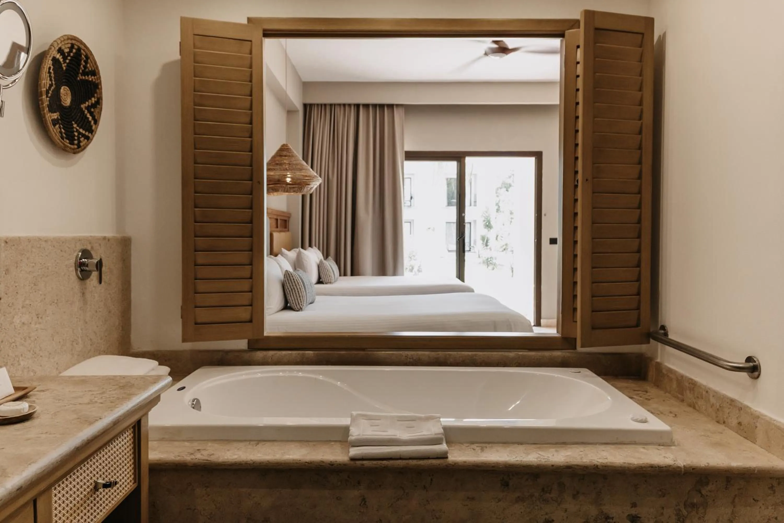 Bed in Dreams Tulum Resort & Spa