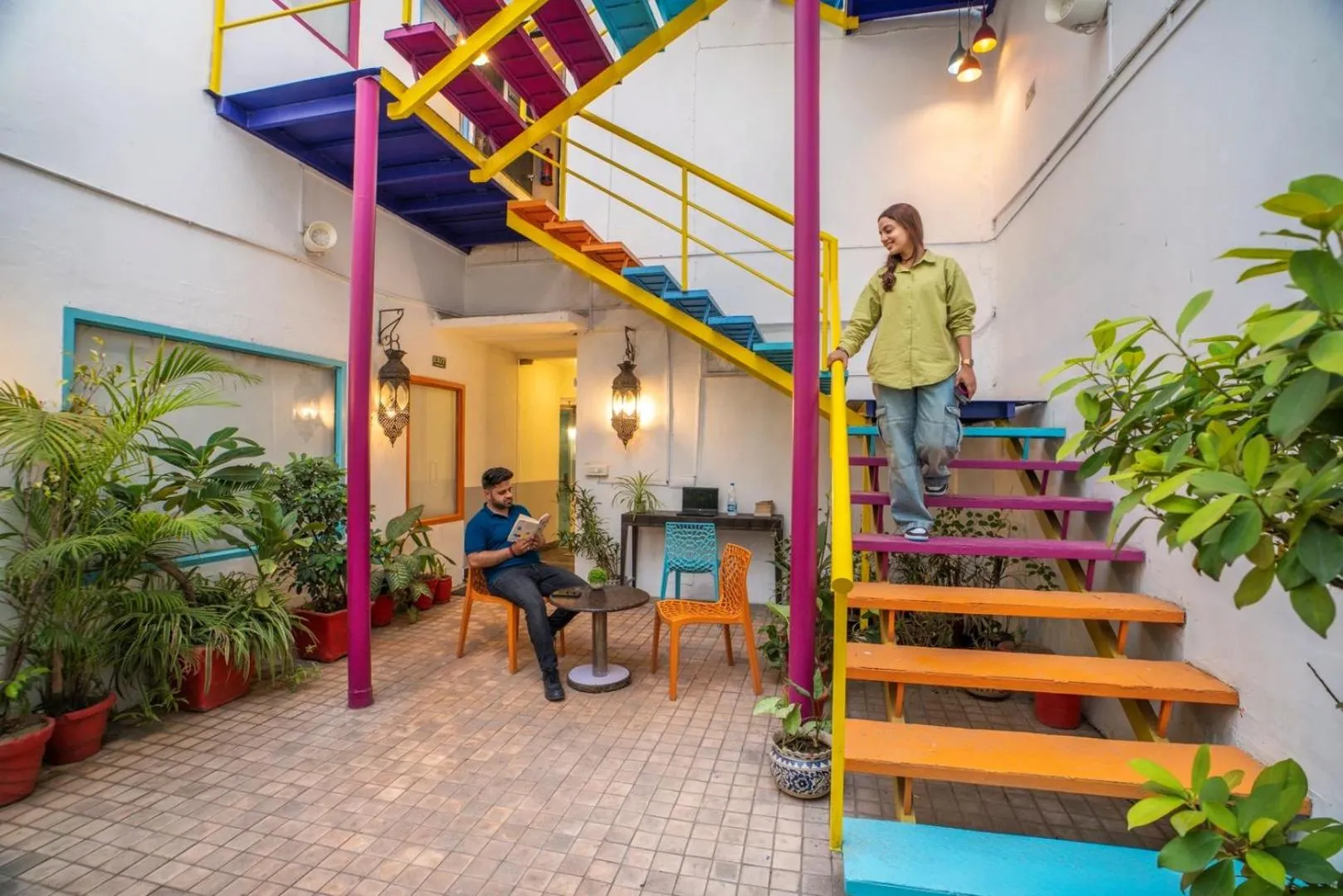 People in goSTOPS Delhi - Private Rooms & Dorms