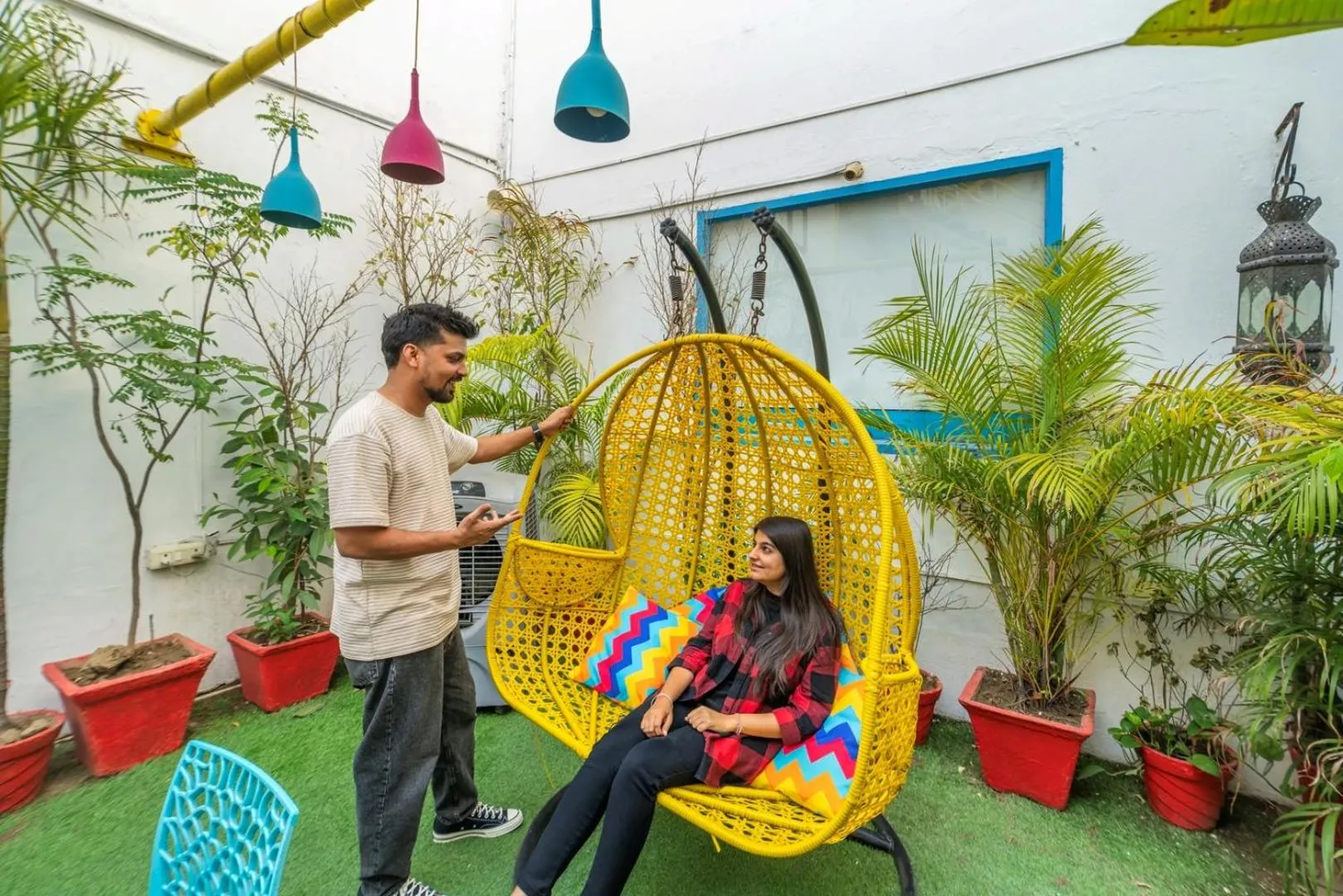 People in goSTOPS Delhi - Private Rooms & Dorms