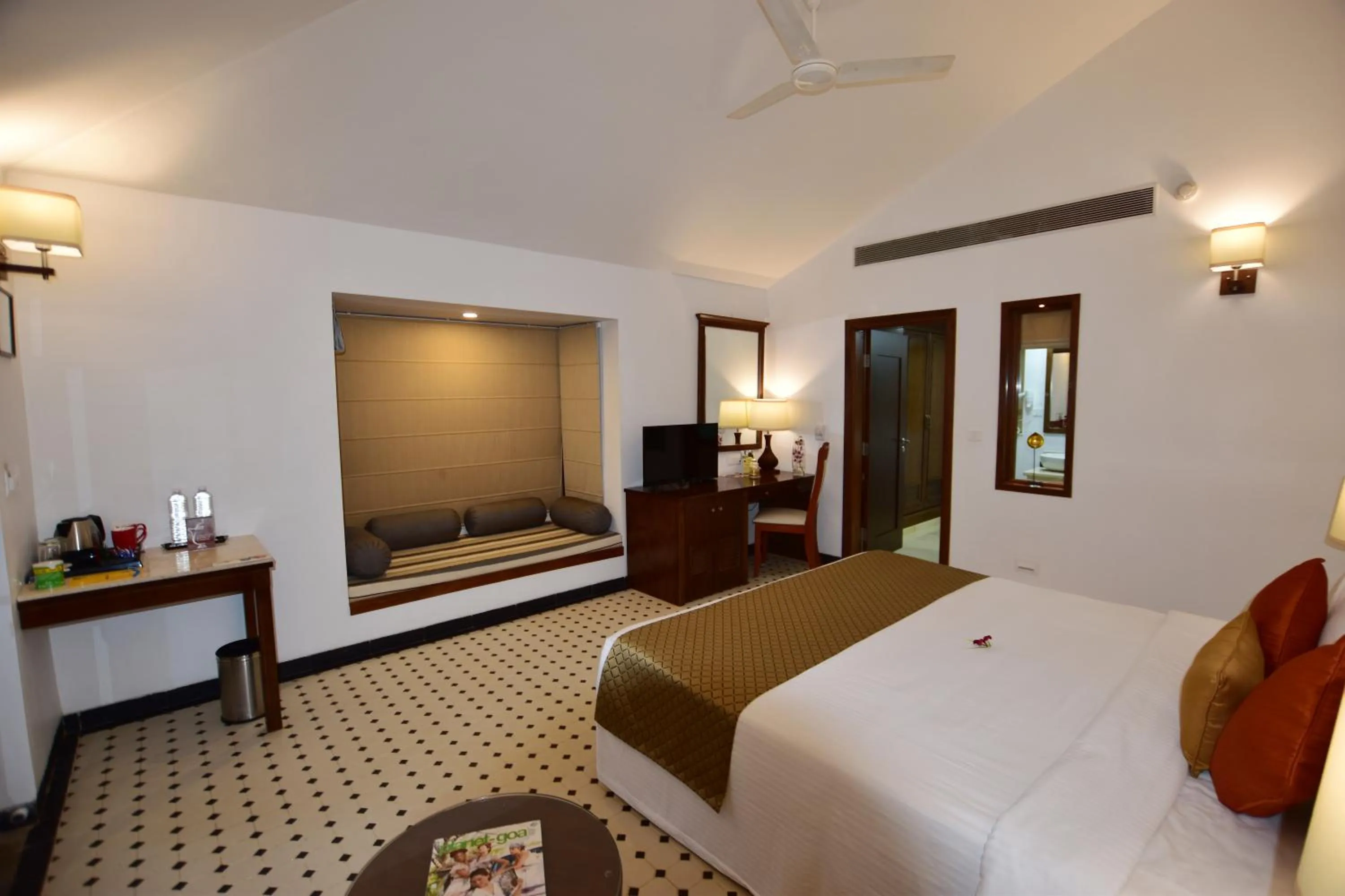 Bedroom, Bed in Novotel Goa Dona Sylvia Resort