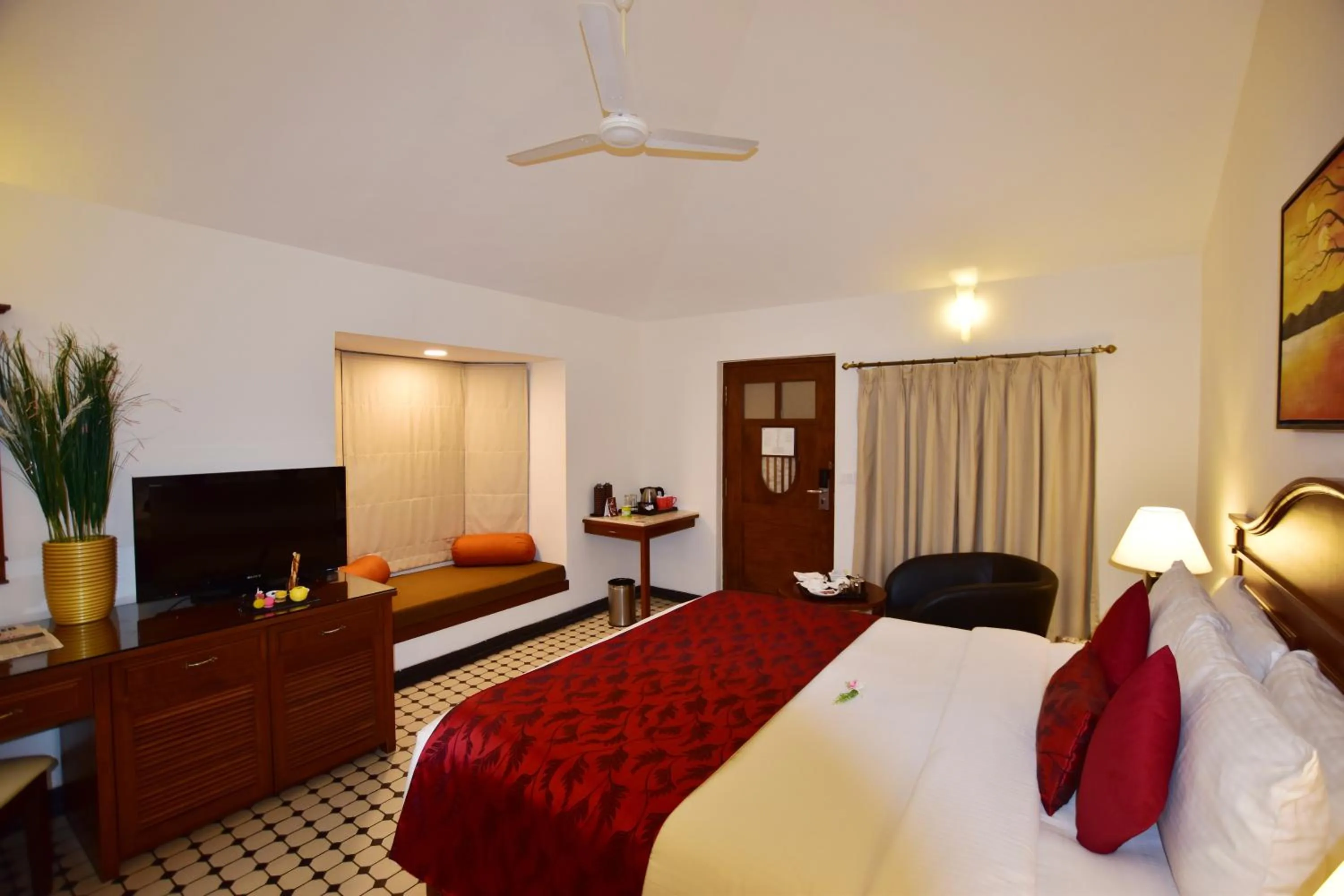 Bed in Novotel Goa Dona Sylvia Resort