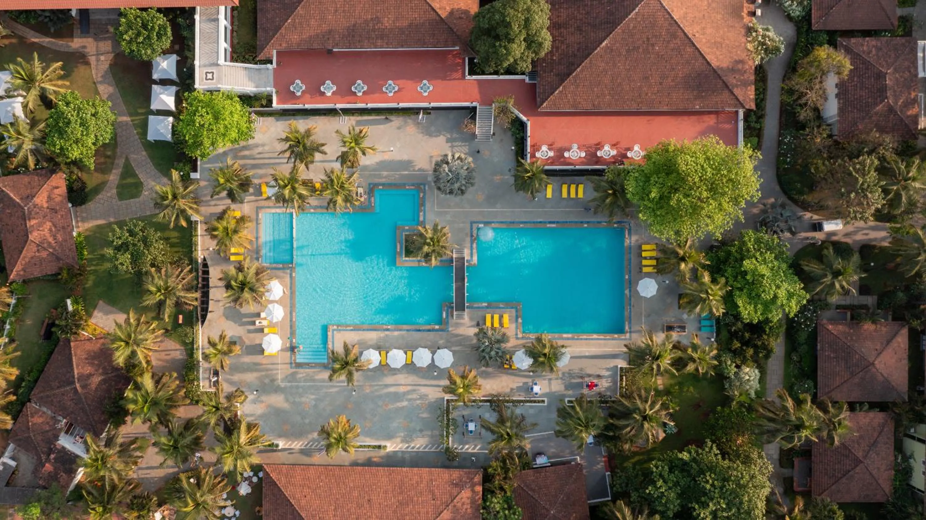 Bird's eye view in Novotel Goa Dona Sylvia Resort