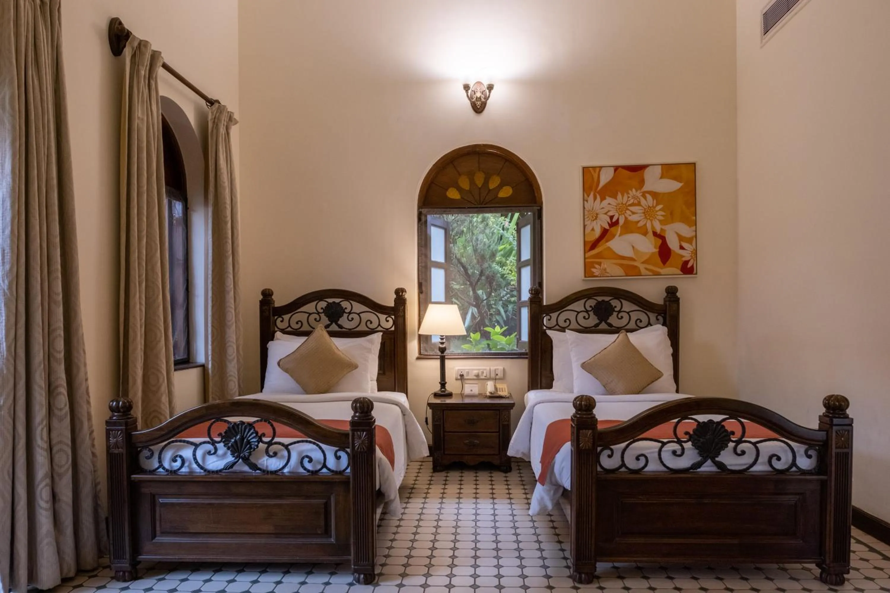 Bedroom, Bed in Mercure Goa Devaaya Resort