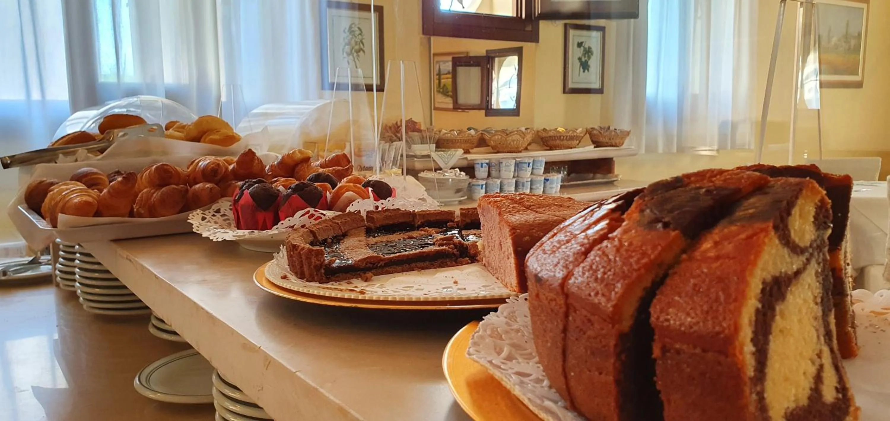 Food and drinks in Villa Serena Agriturismo