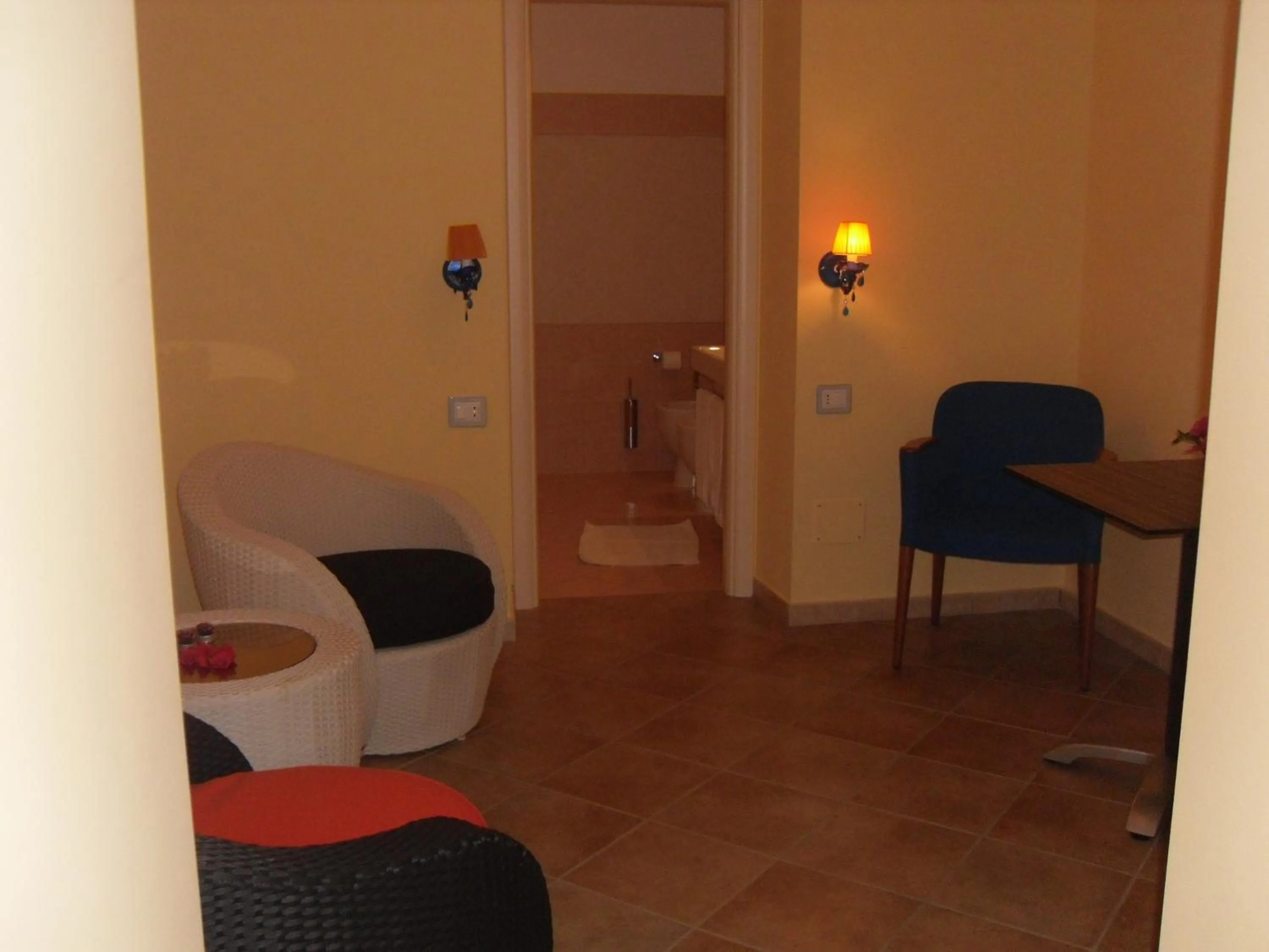 Seating area in B&B San Matteo