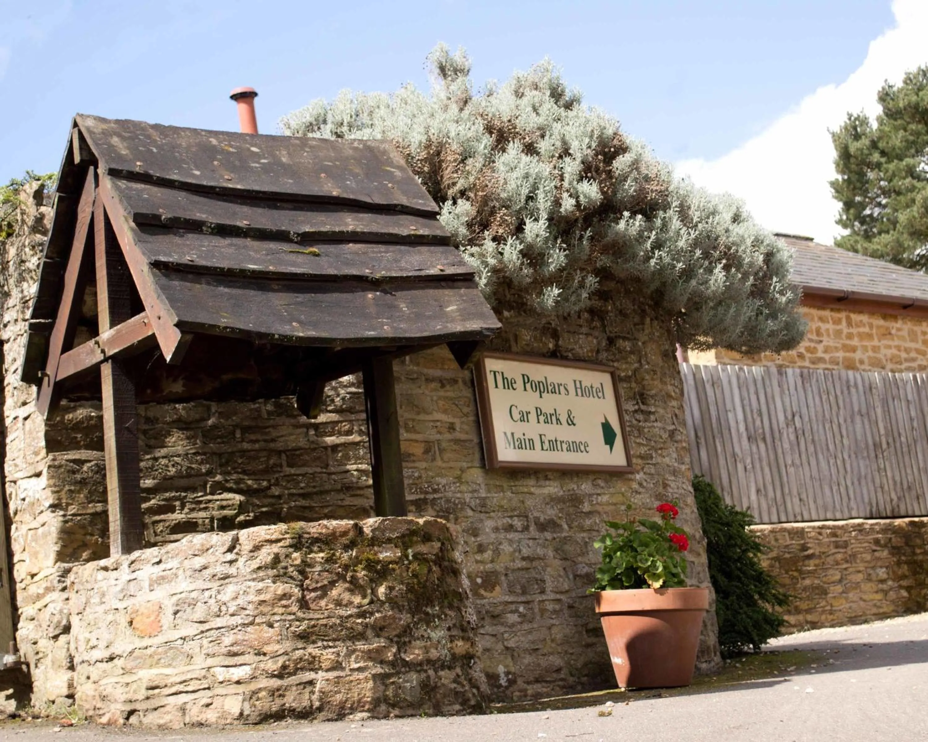 Property building in The Poplars Moulton