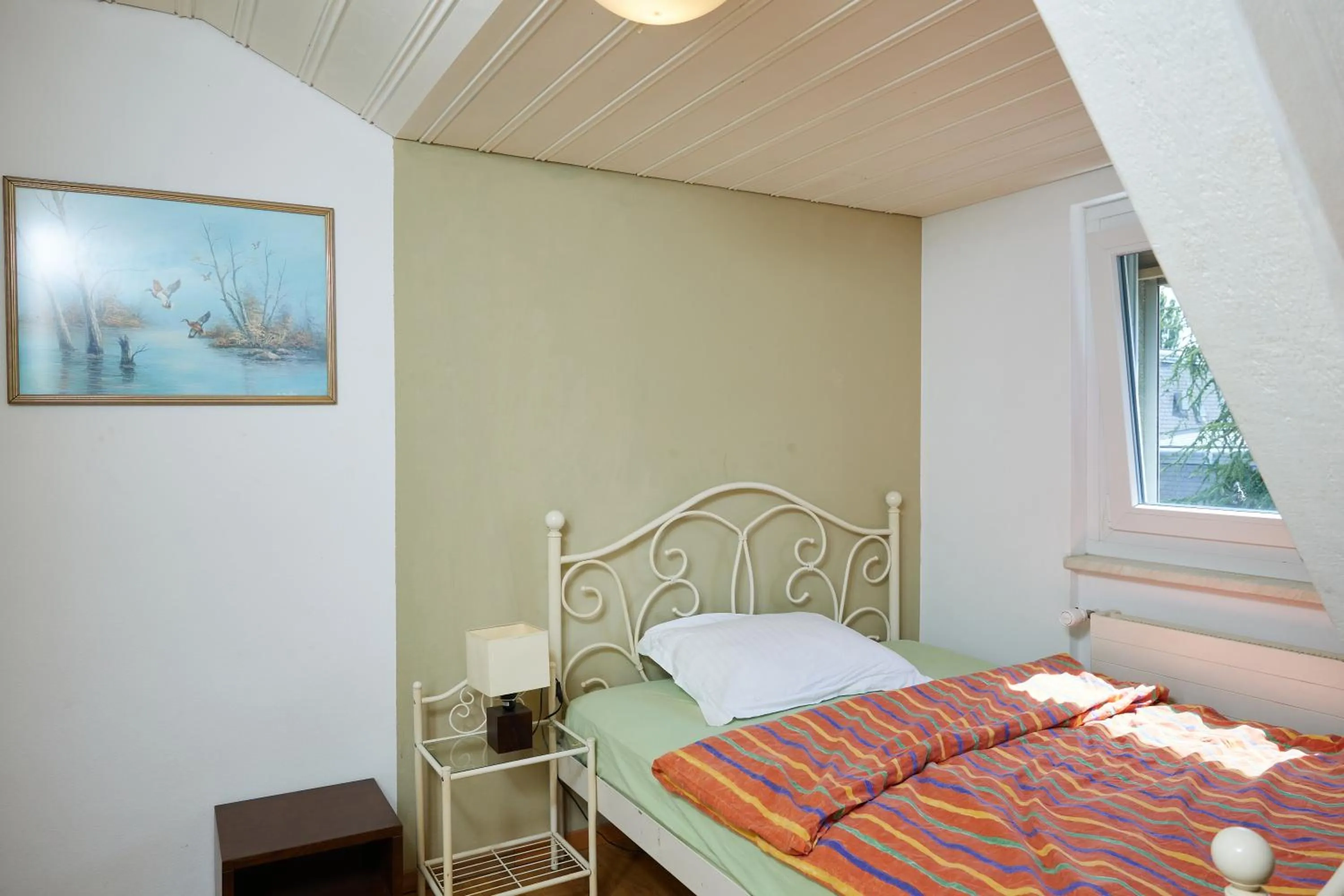 Bed in Hotel La Balance self check-in