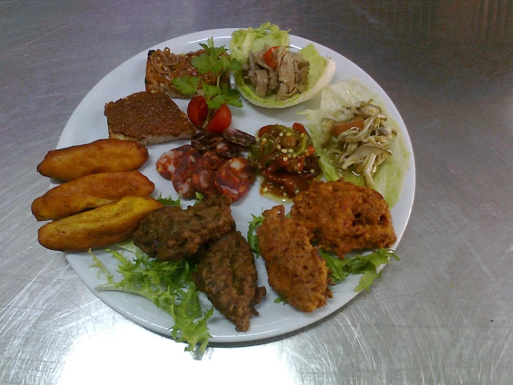 Food close-up in Luigiane B&B