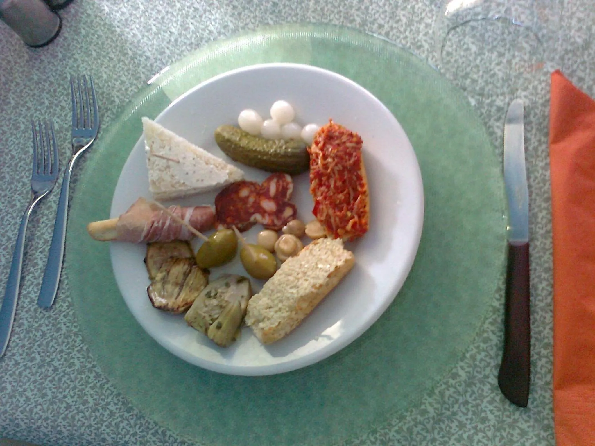 Lunch in Luigiane B&B