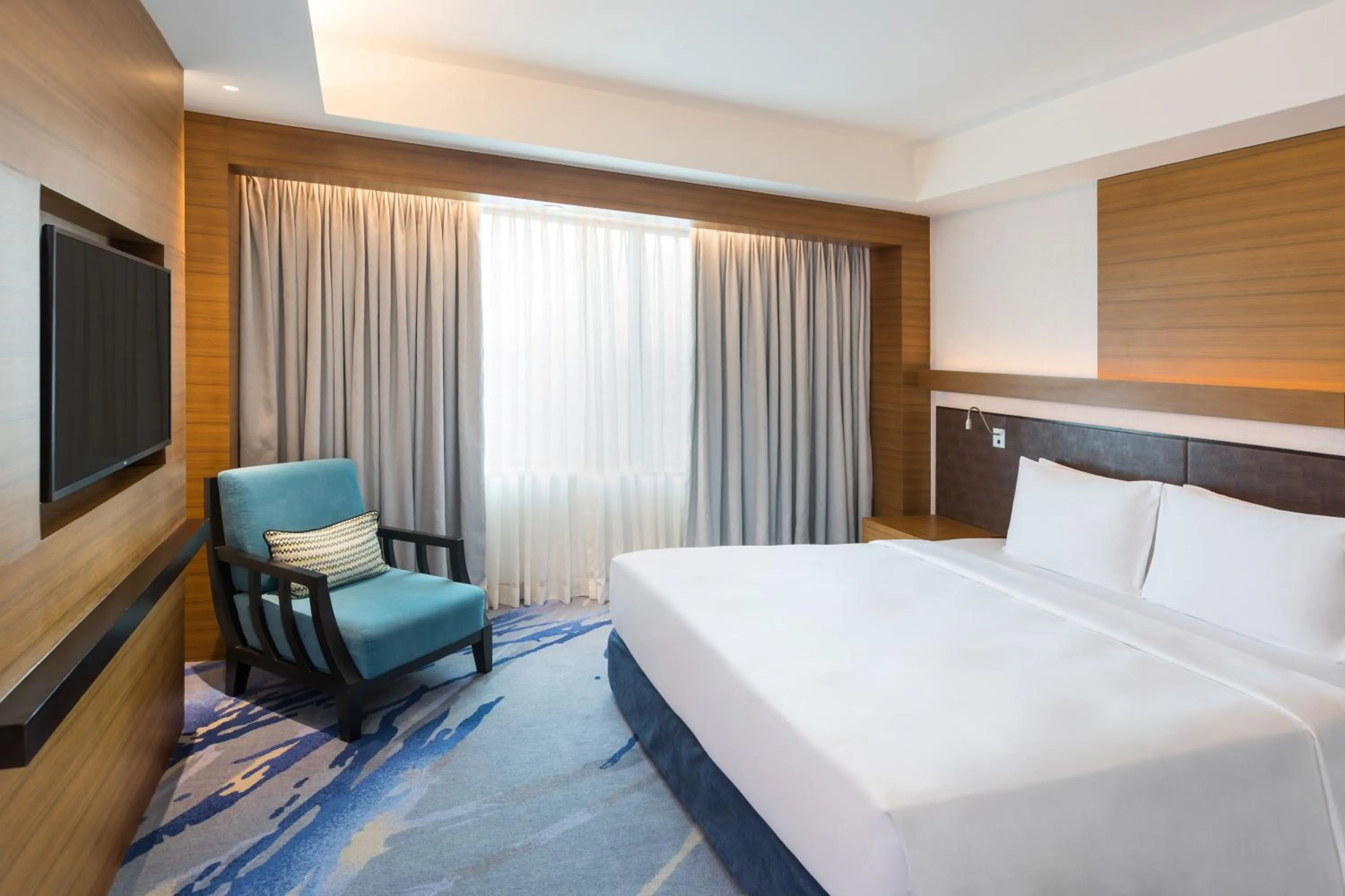 Bed in Radisson Blu Cebu